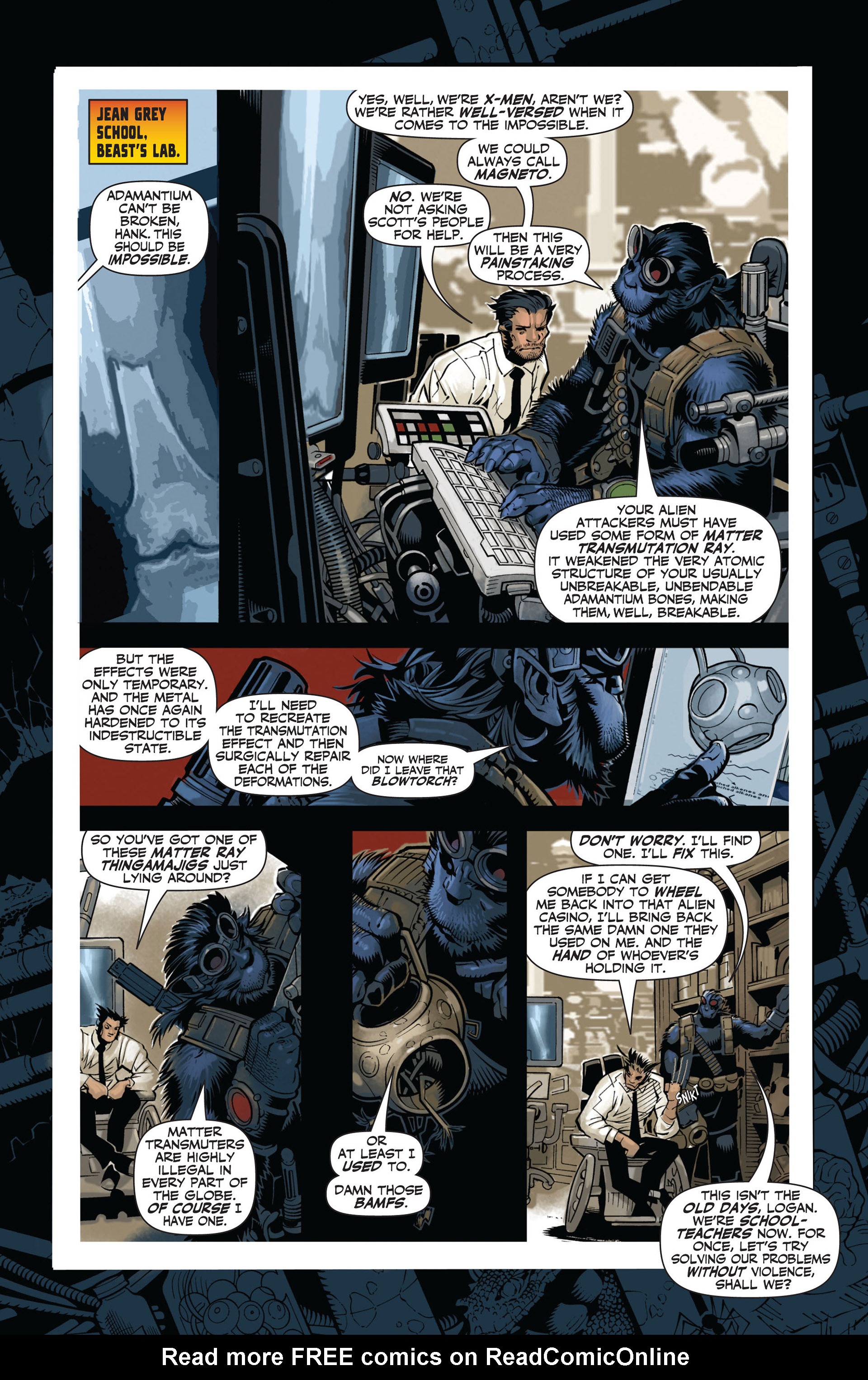 Read online Wolverine & The X-Men comic -  Issue #8 - 5