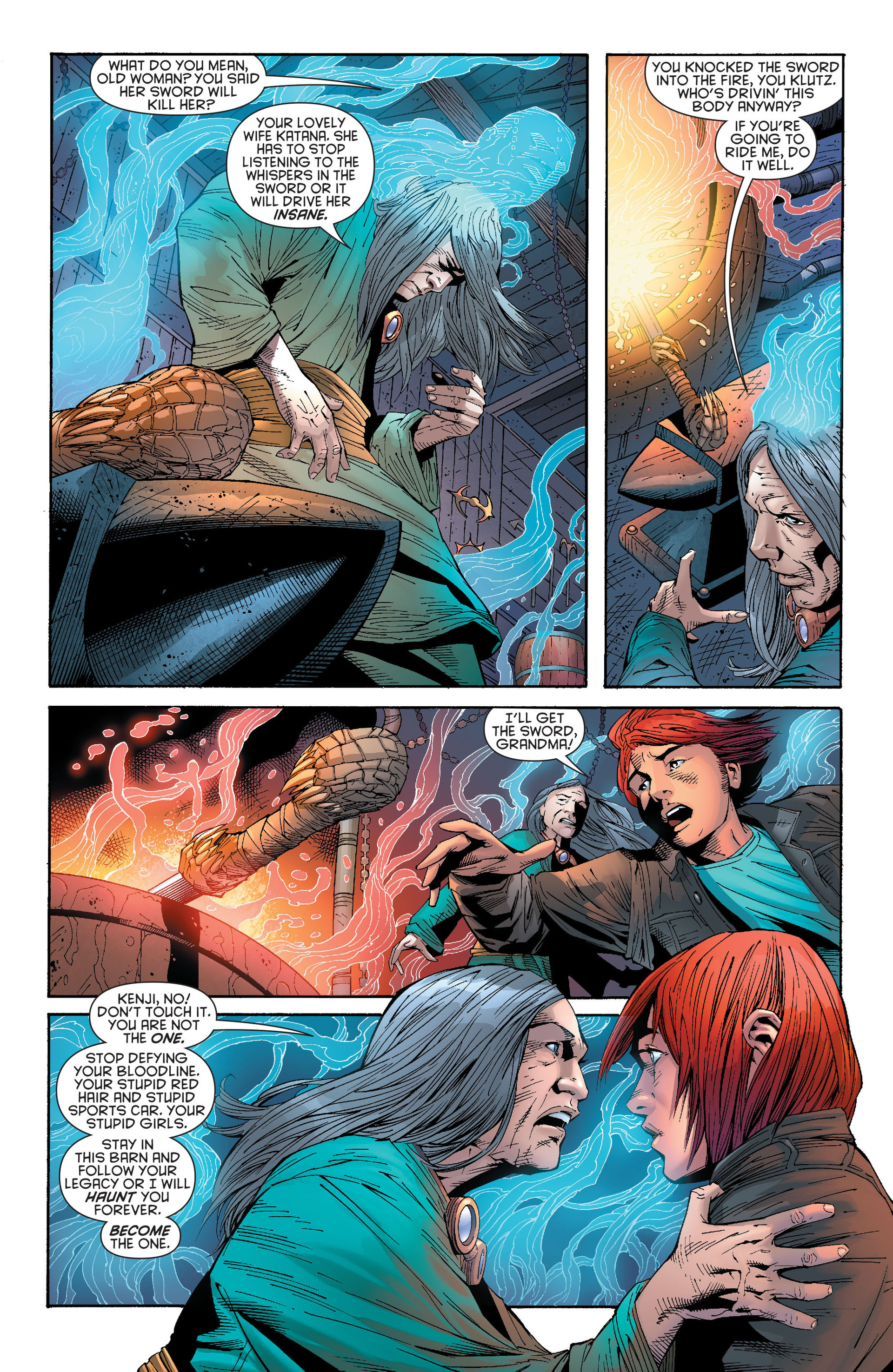 Read online Katana comic -  Issue #6 - 15