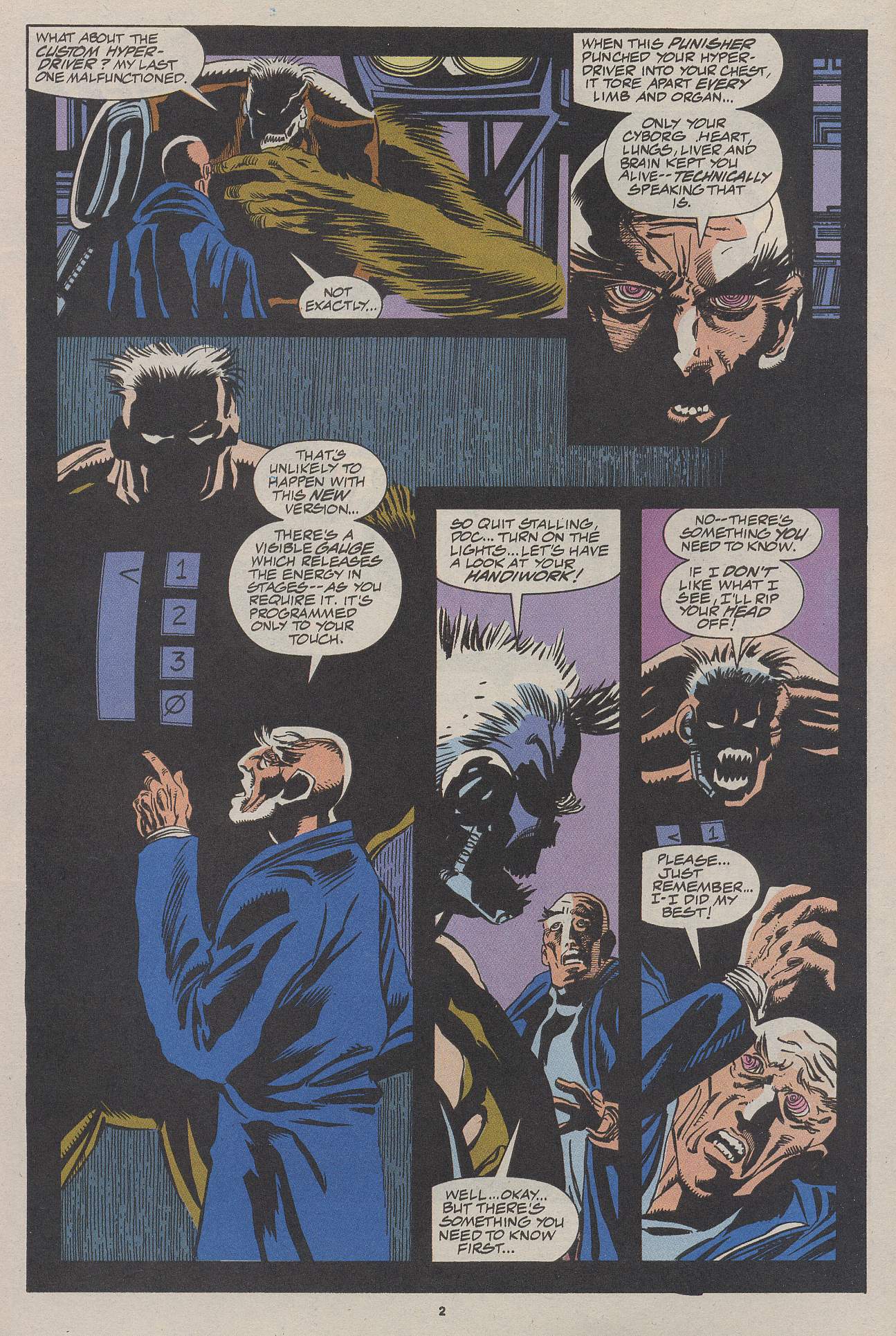 Read online Punisher 2099 comic -  Issue #10 - 4