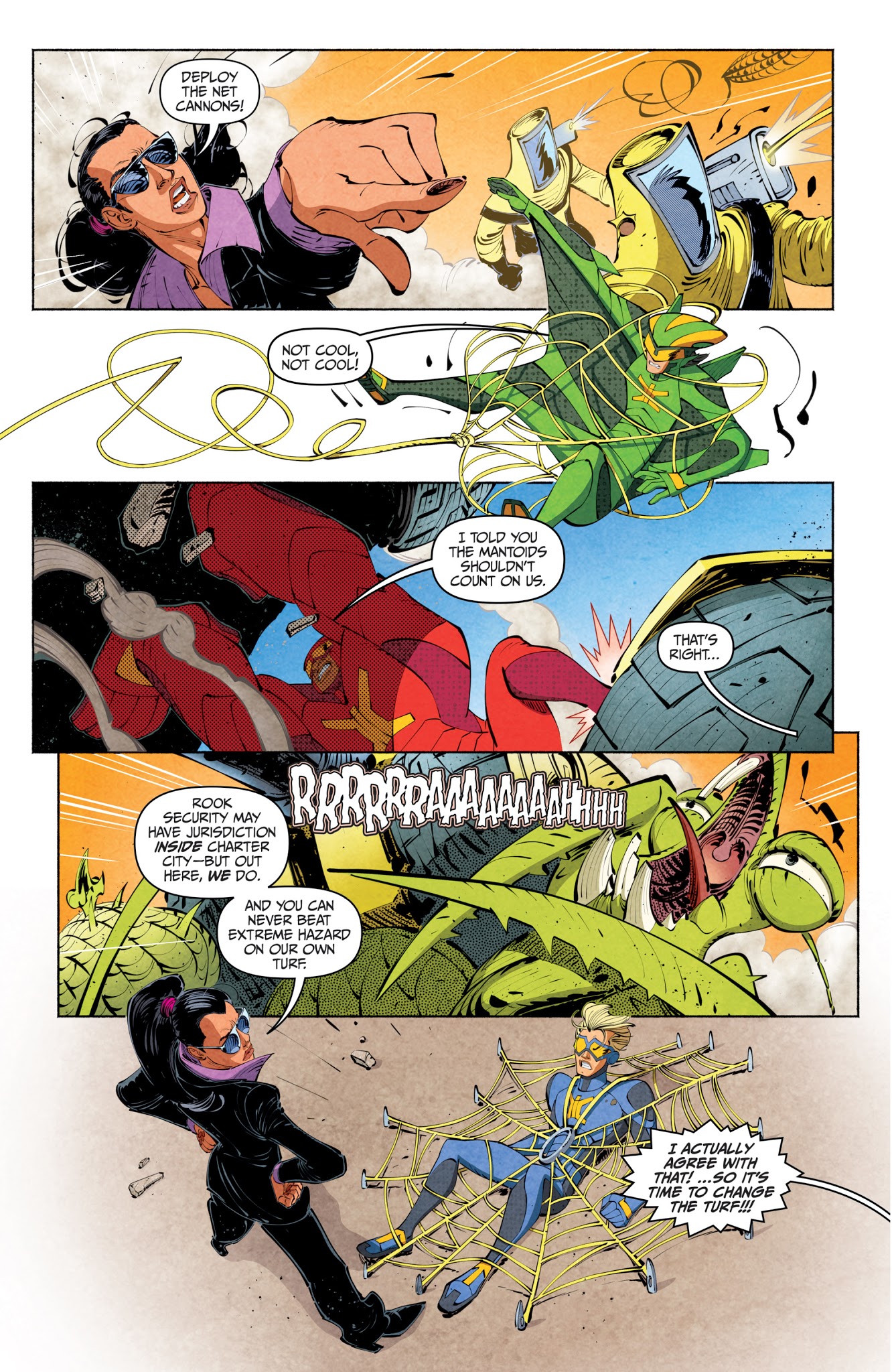 Read online Stretch Armstrong and the Flex Fighters comic -  Issue #3 - 15