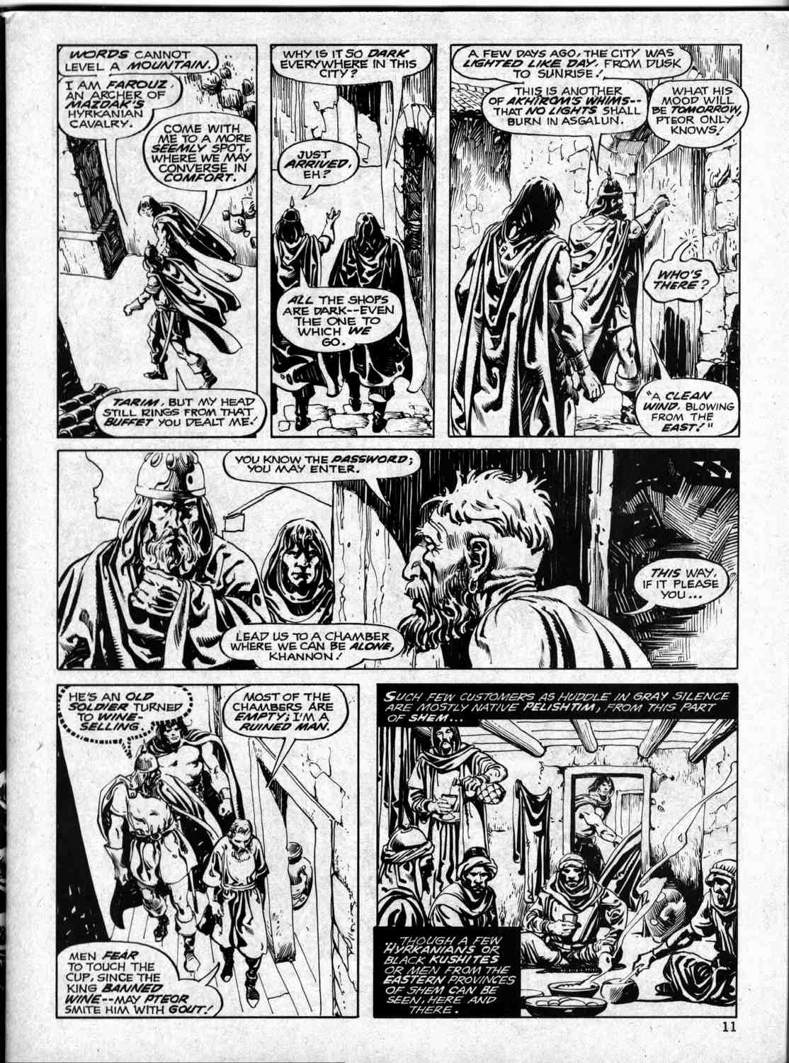 Read online The Savage Sword Of Conan comic -  Issue #36 - 11