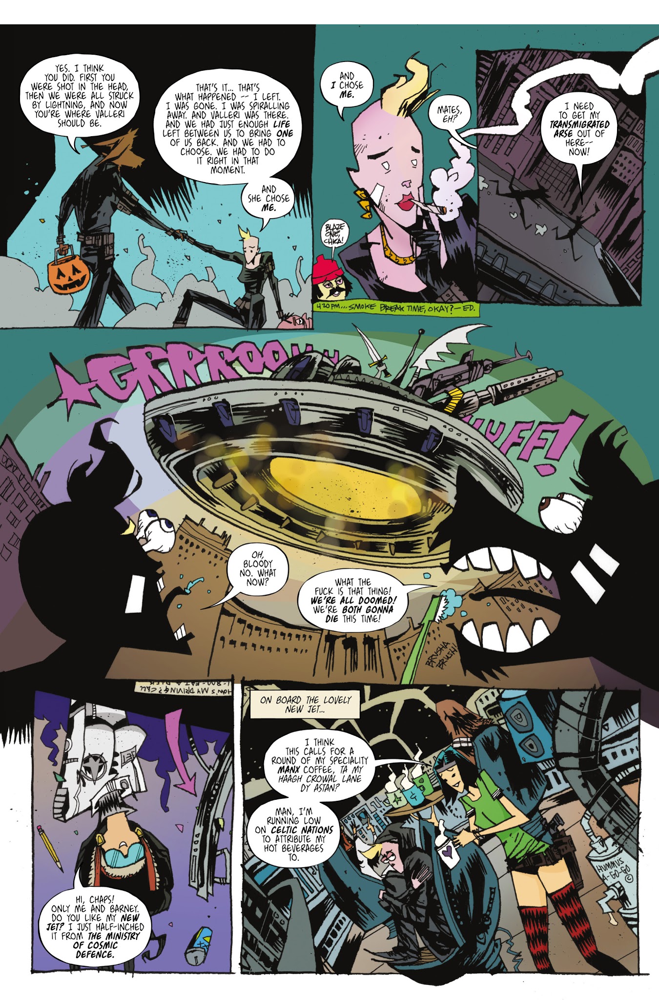 Read online Tank Girl: 21st Century Tank Girl comic -  Issue #3 - 18