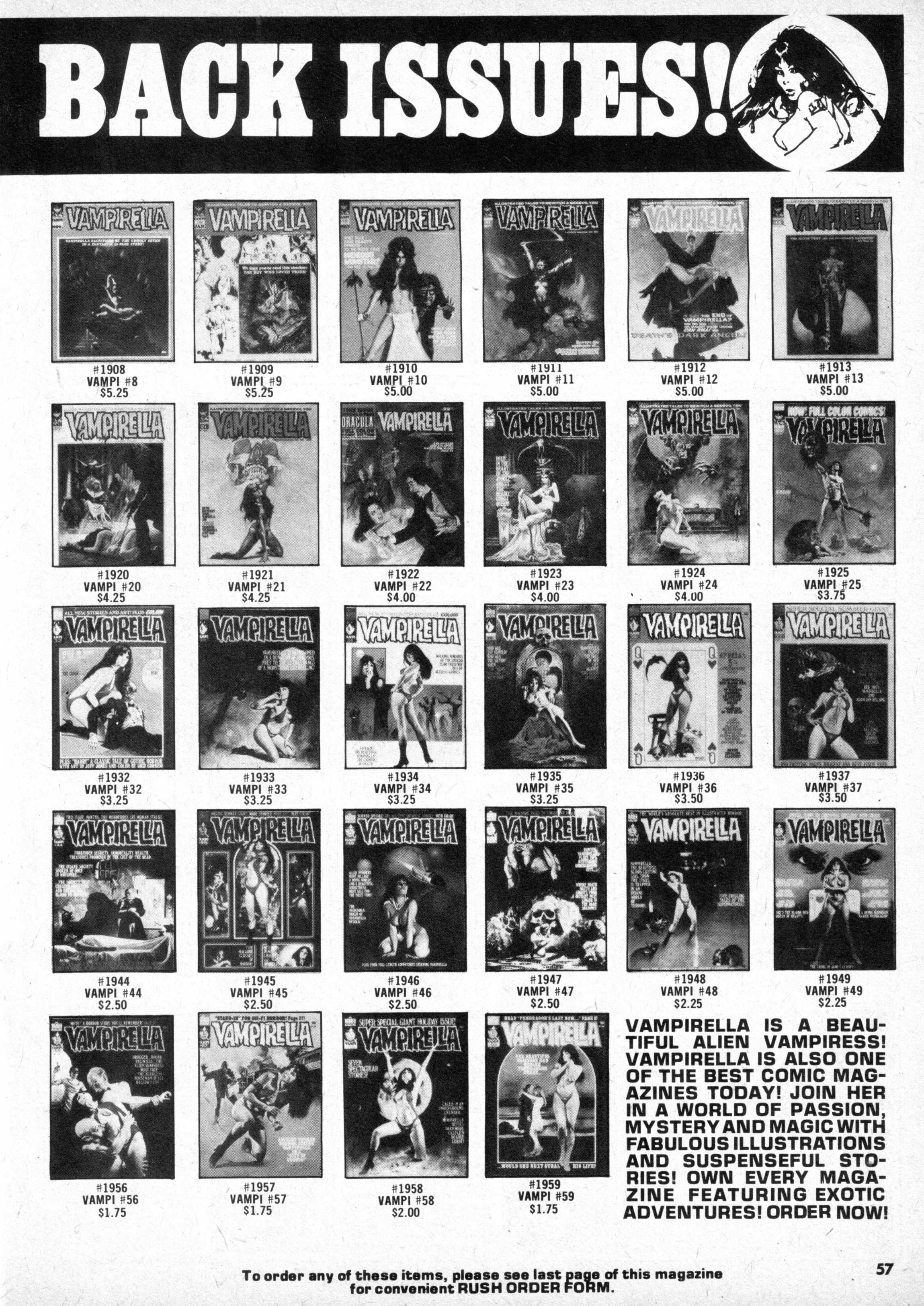 Read online Vampirella (1969) comic -  Issue #60 - 57