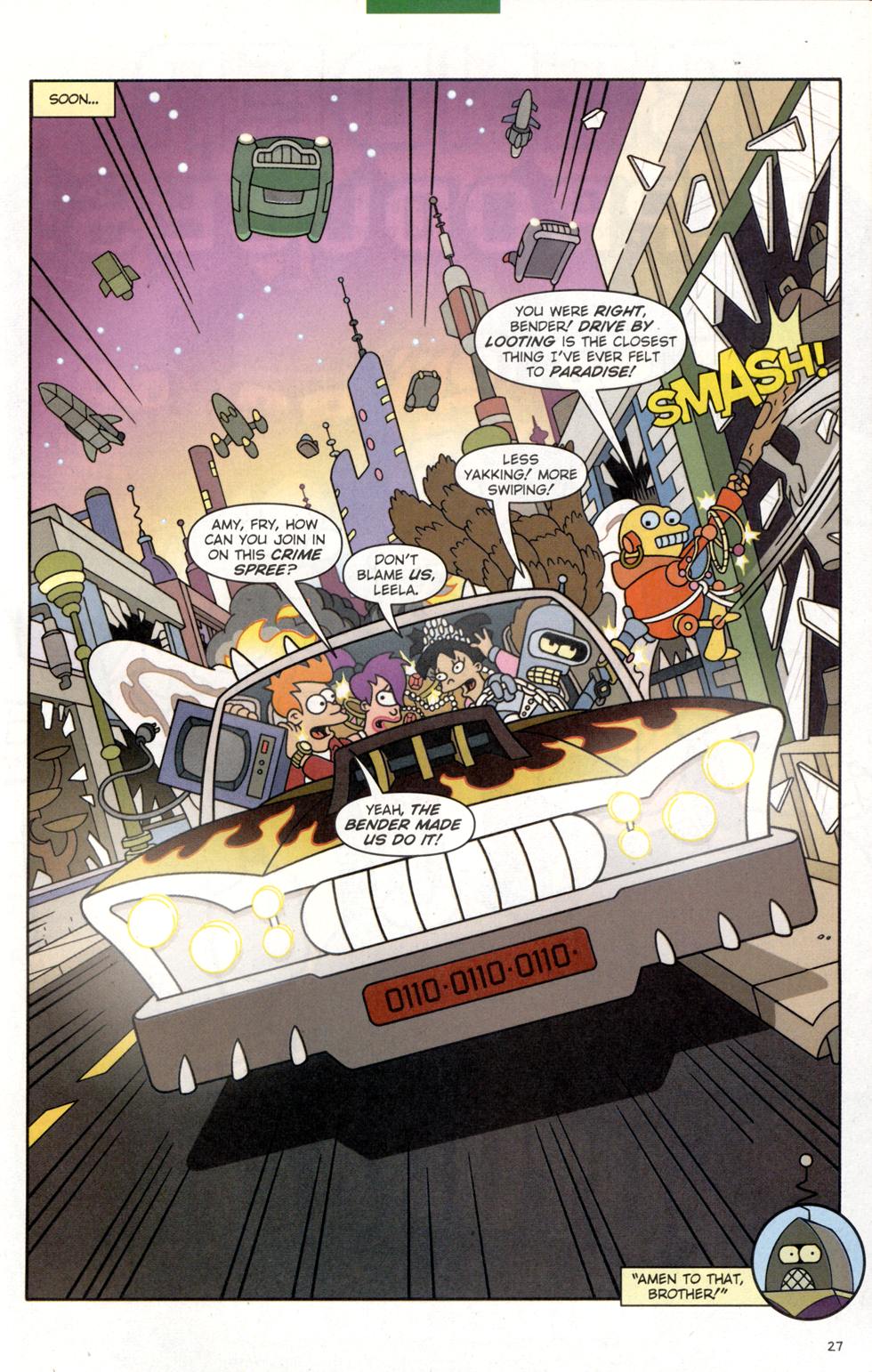 Read online Futurama Comics comic -  Issue #13 - 28