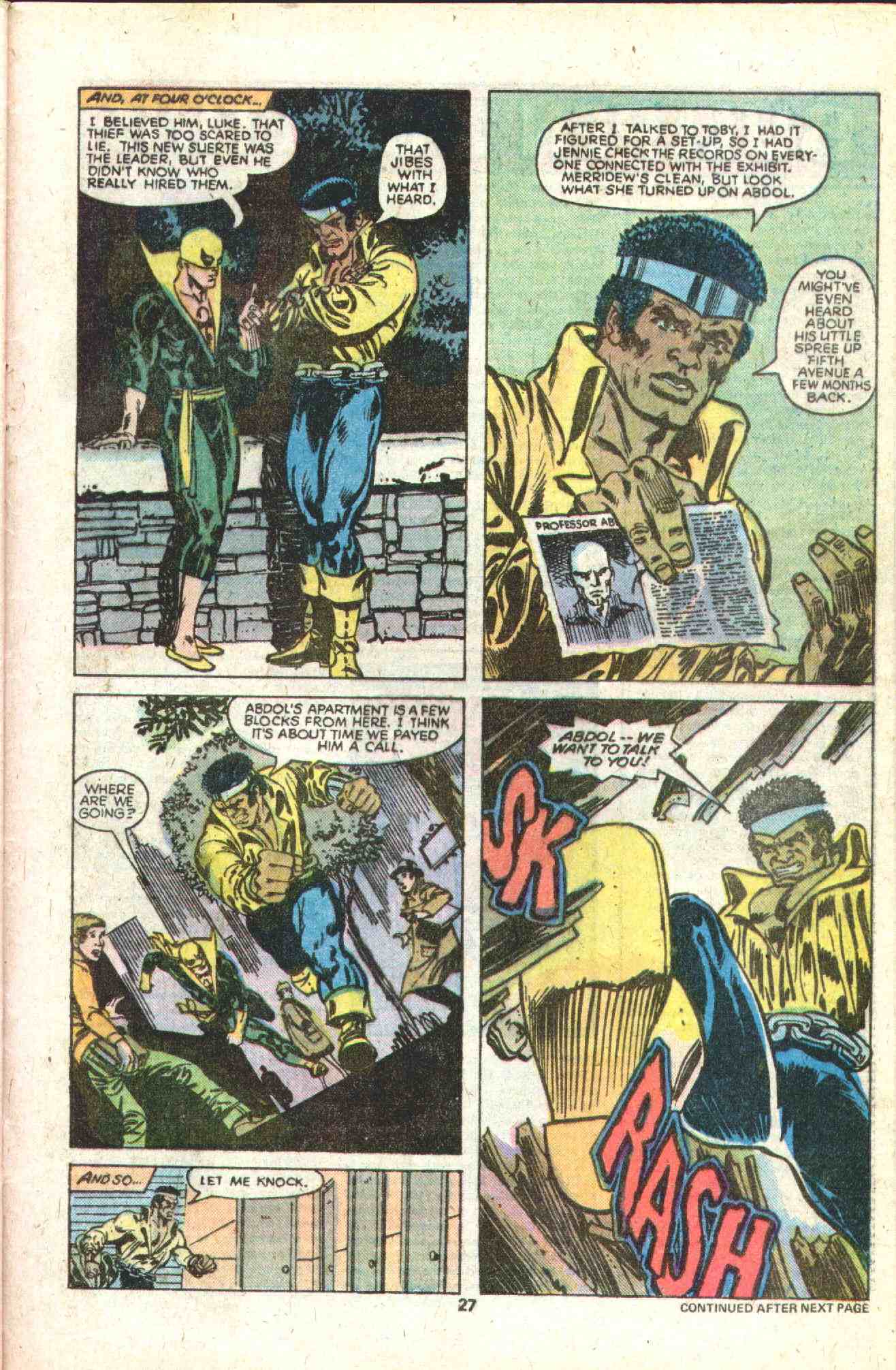 Read online Power Man and Iron Fist (1978) comic -  Issue #56 - 17