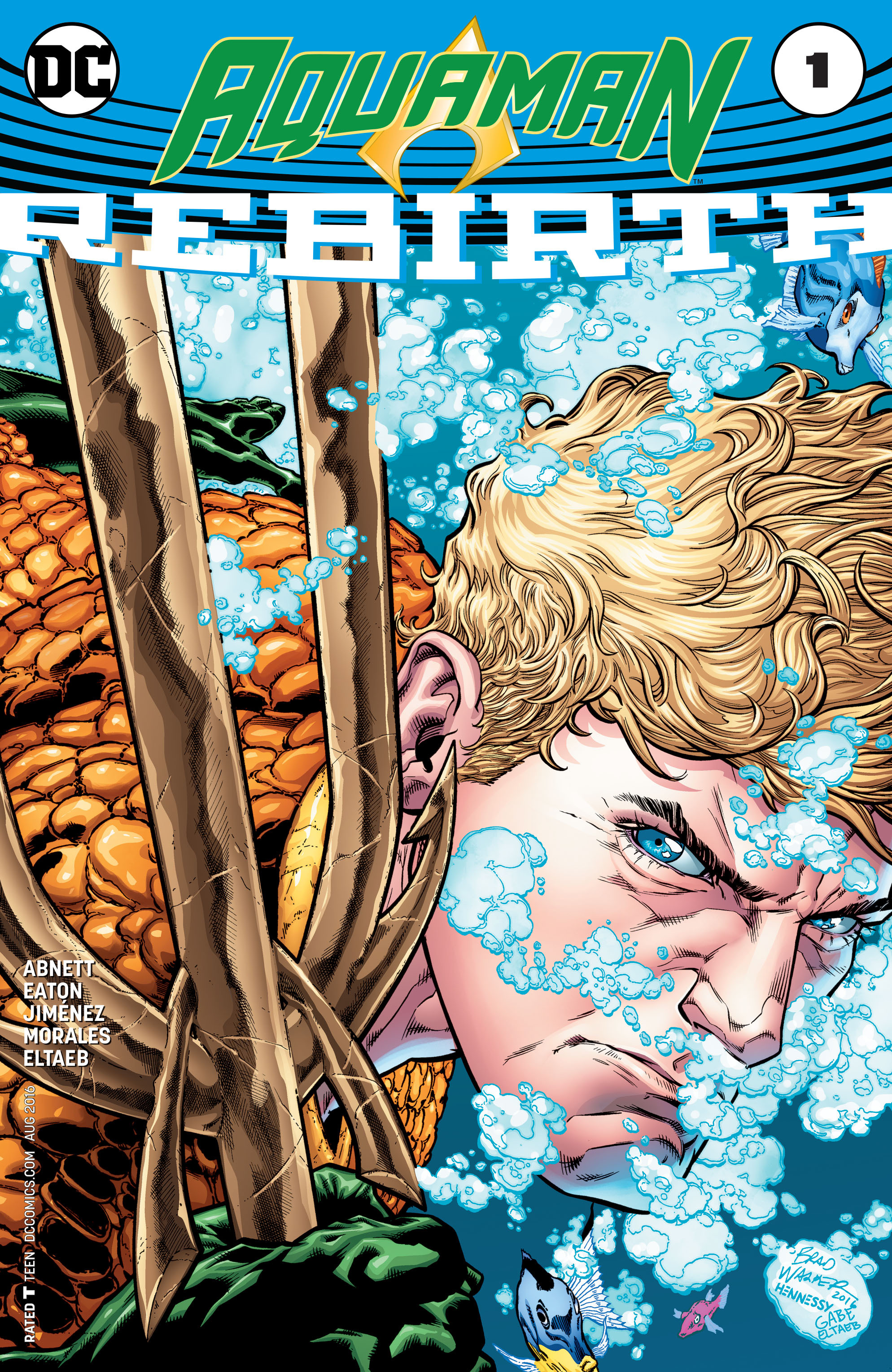 Read online Aquaman: Rebirth comic -  Issue #Aquaman: Rebirth Full - 1