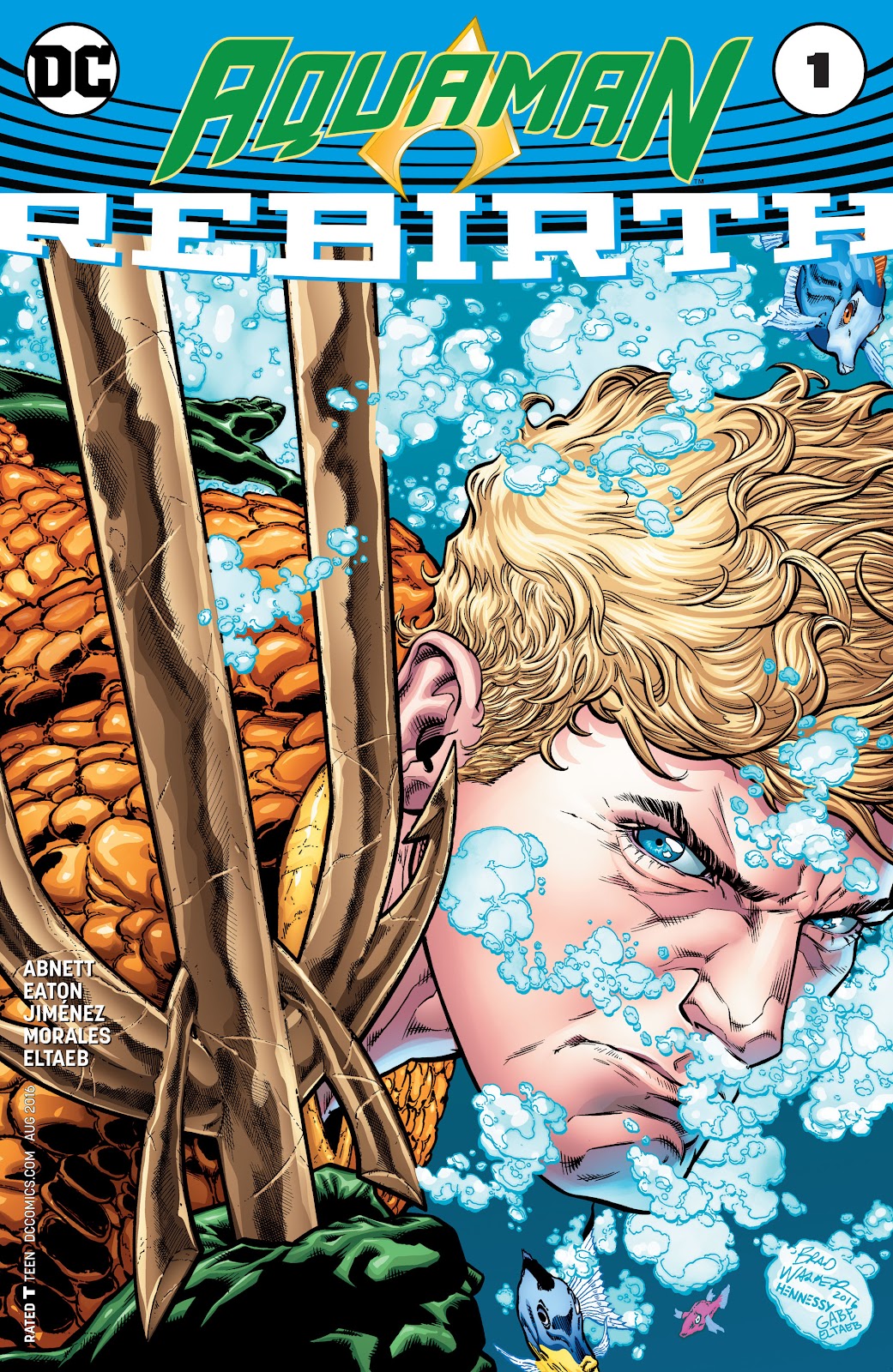 Aquaman: Rebirth issue Full - Page 1
