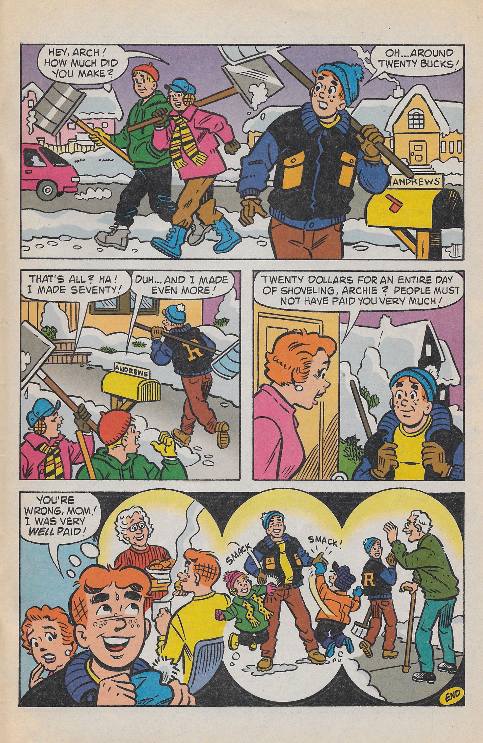 Read online Archie's Christmas Stocking comic -  Issue #4 - 49