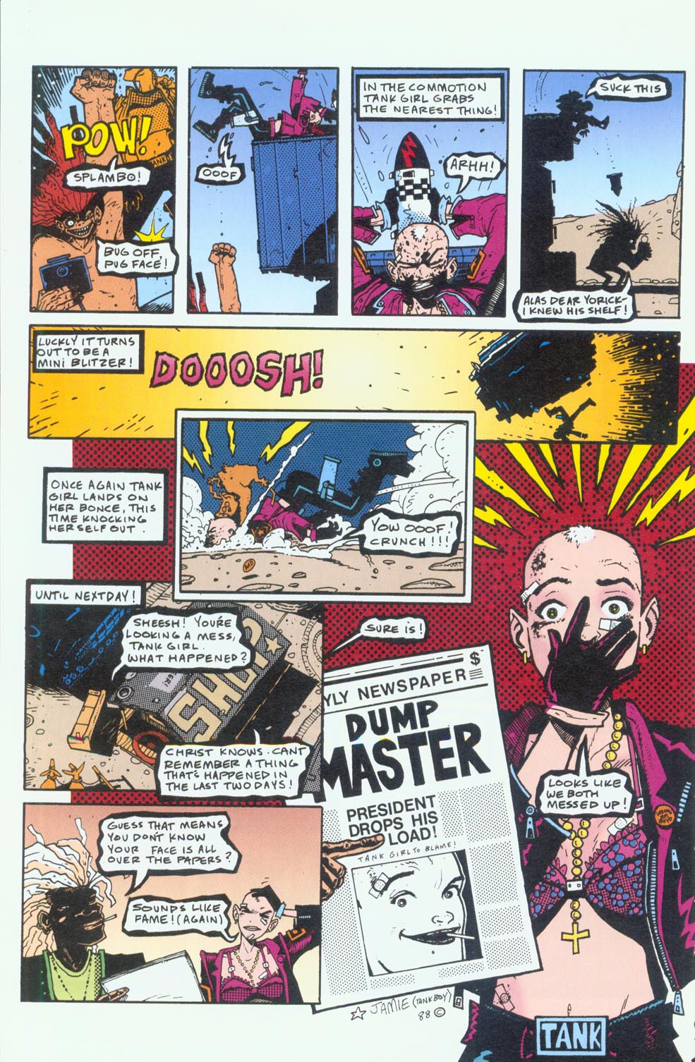 Read online Hewlett and Martin's Tank Girl comic -  Issue # TPB - 15