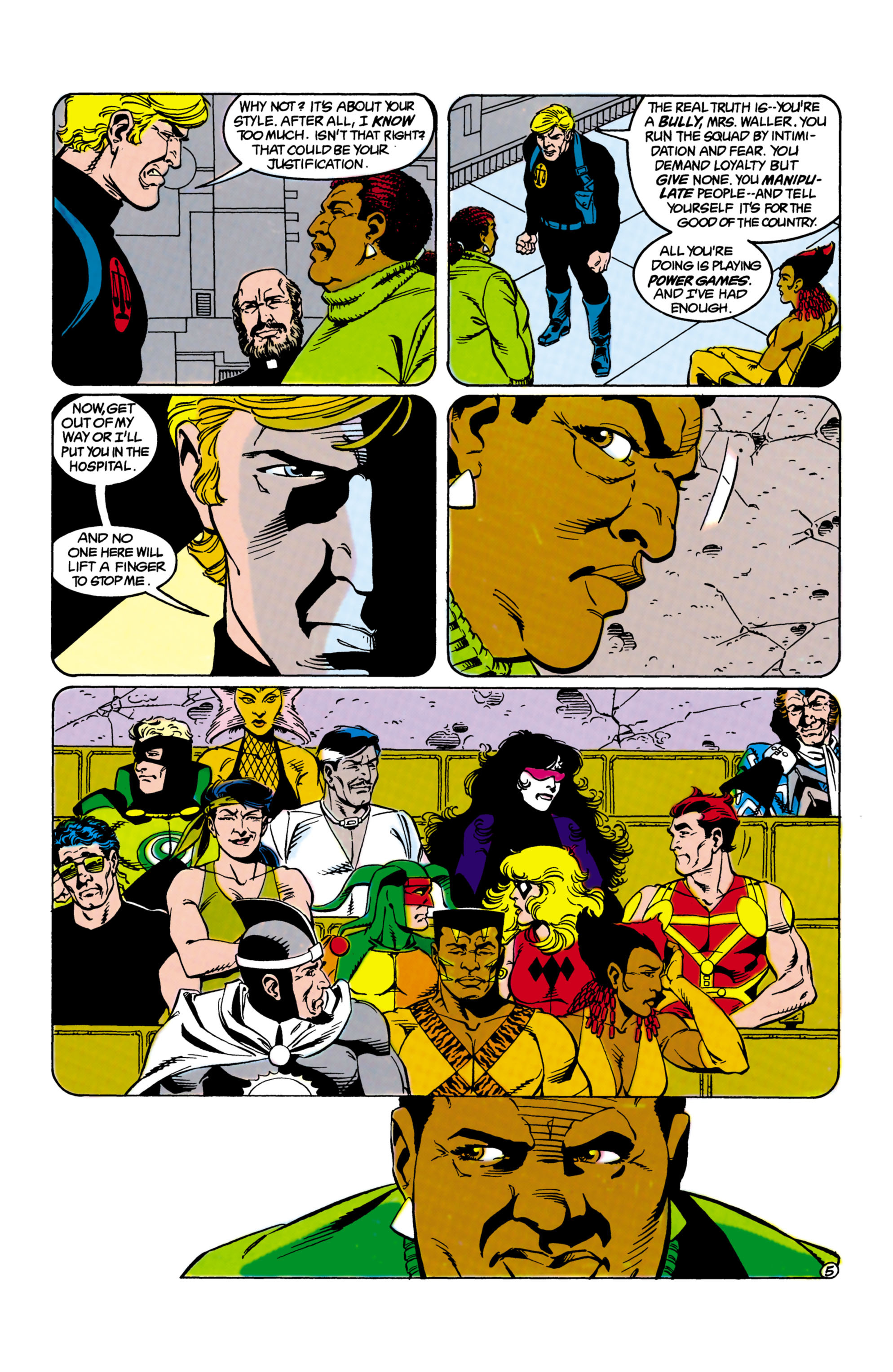 Read online Suicide Squad (1987) comic -  Issue #24 - 6