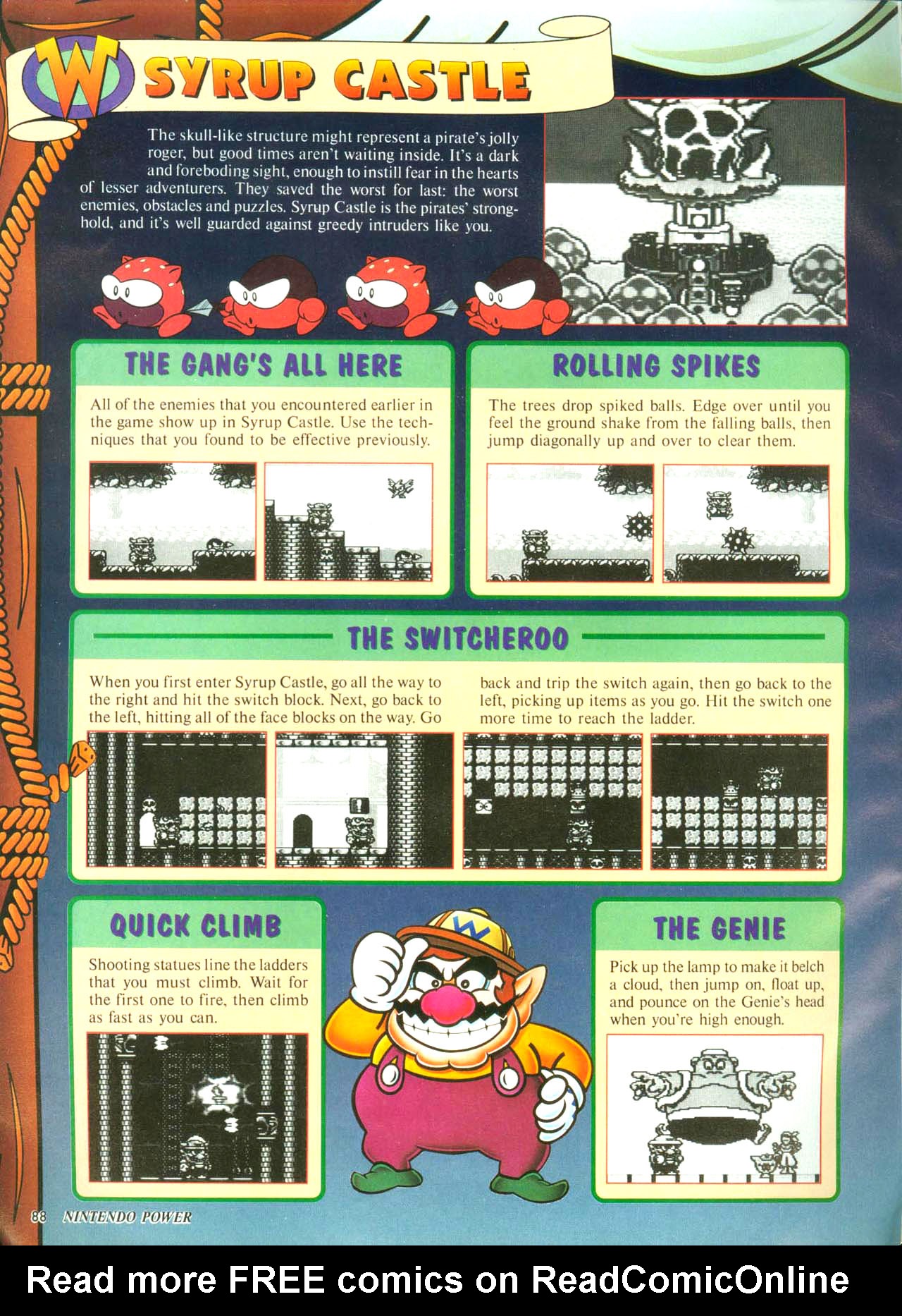 Read online Nintendo Power comic -  Issue #58 - 85