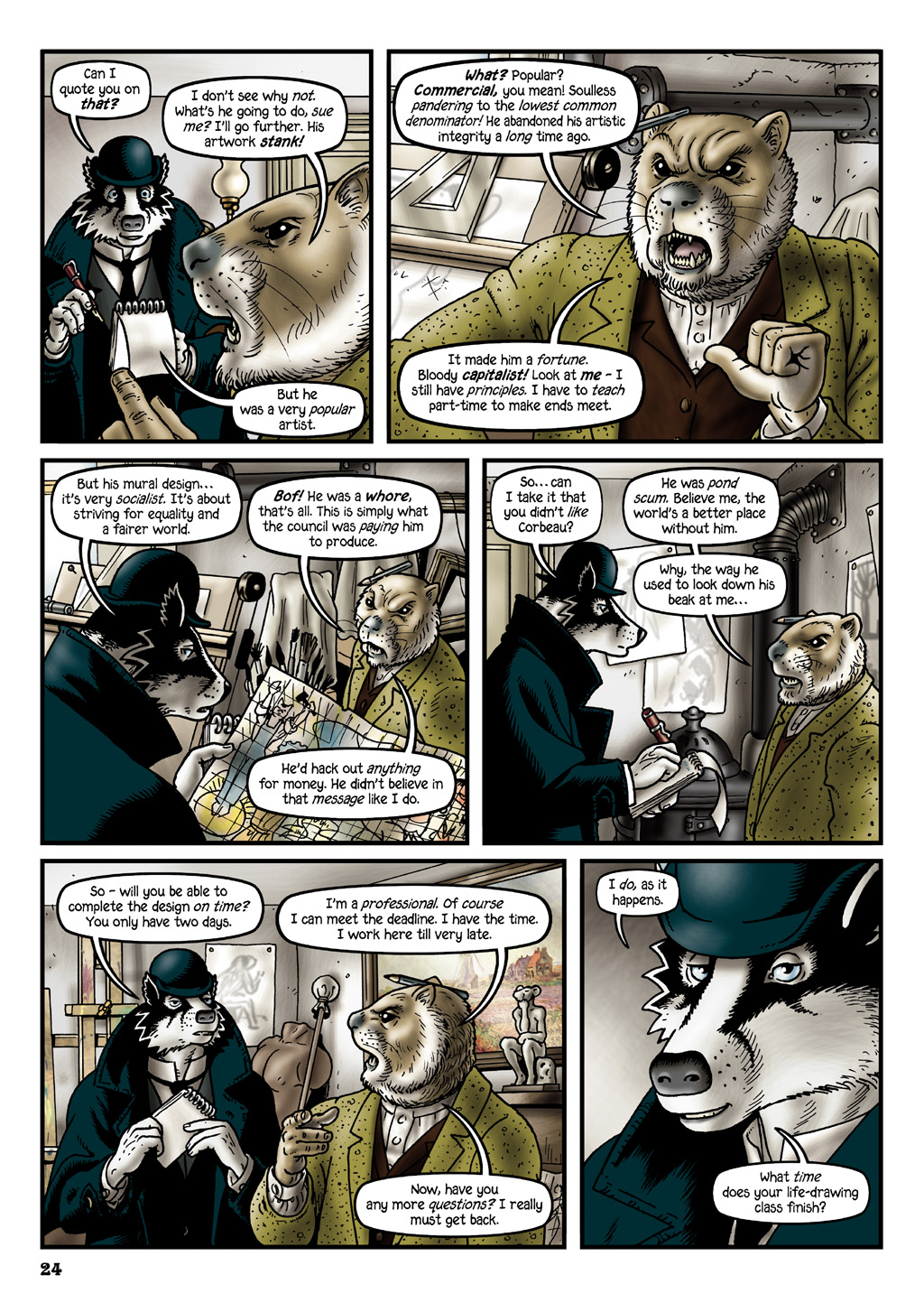 Read online Grandville comic -  Issue # Vol. 3 Bete Noire - 27