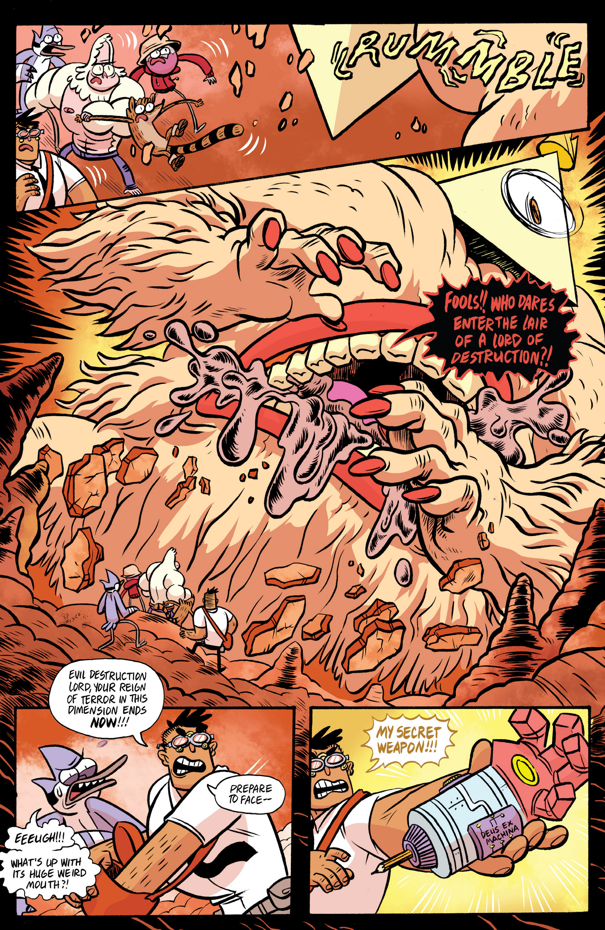 Read online Regular Show: Skips comic -  Issue #6 - 11