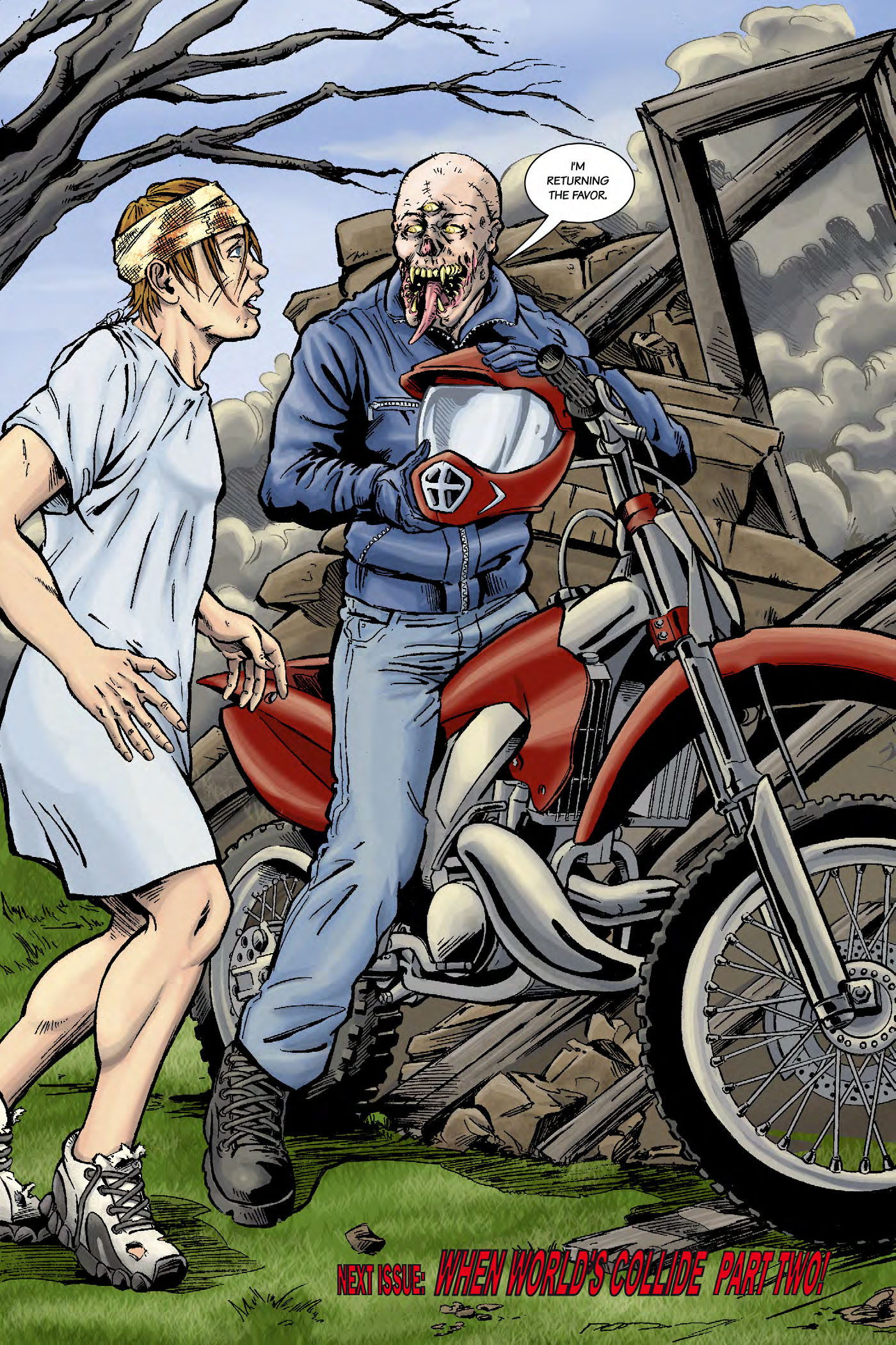 Read online Nazi Werewolves from Outer Space comic -  Issue #3 - 25