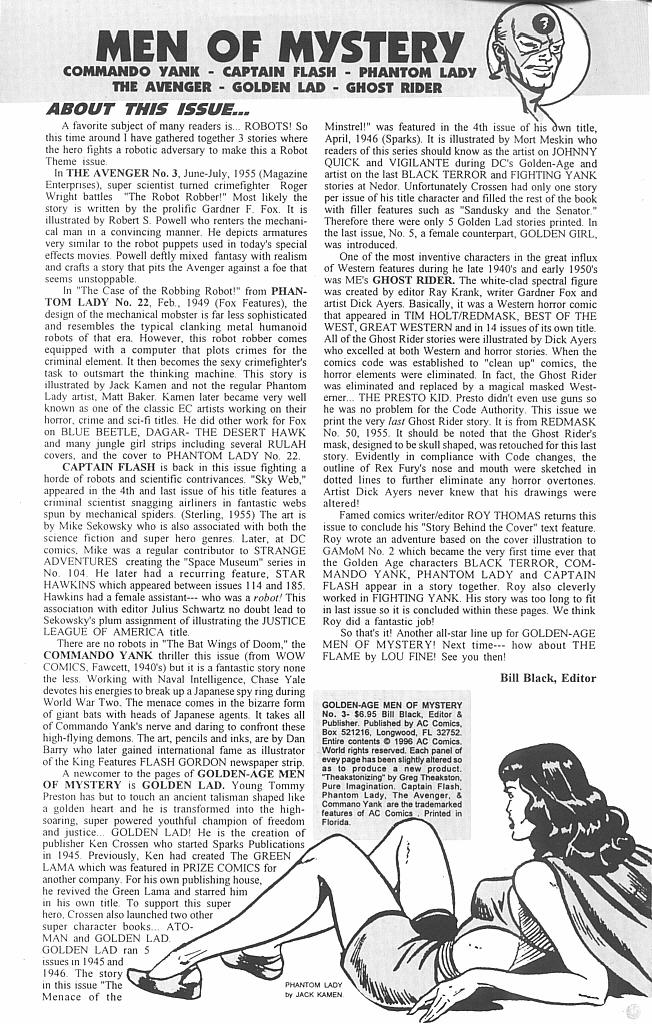 Read online Golden-Age Men of Mystery comic -  Issue #3 - 2