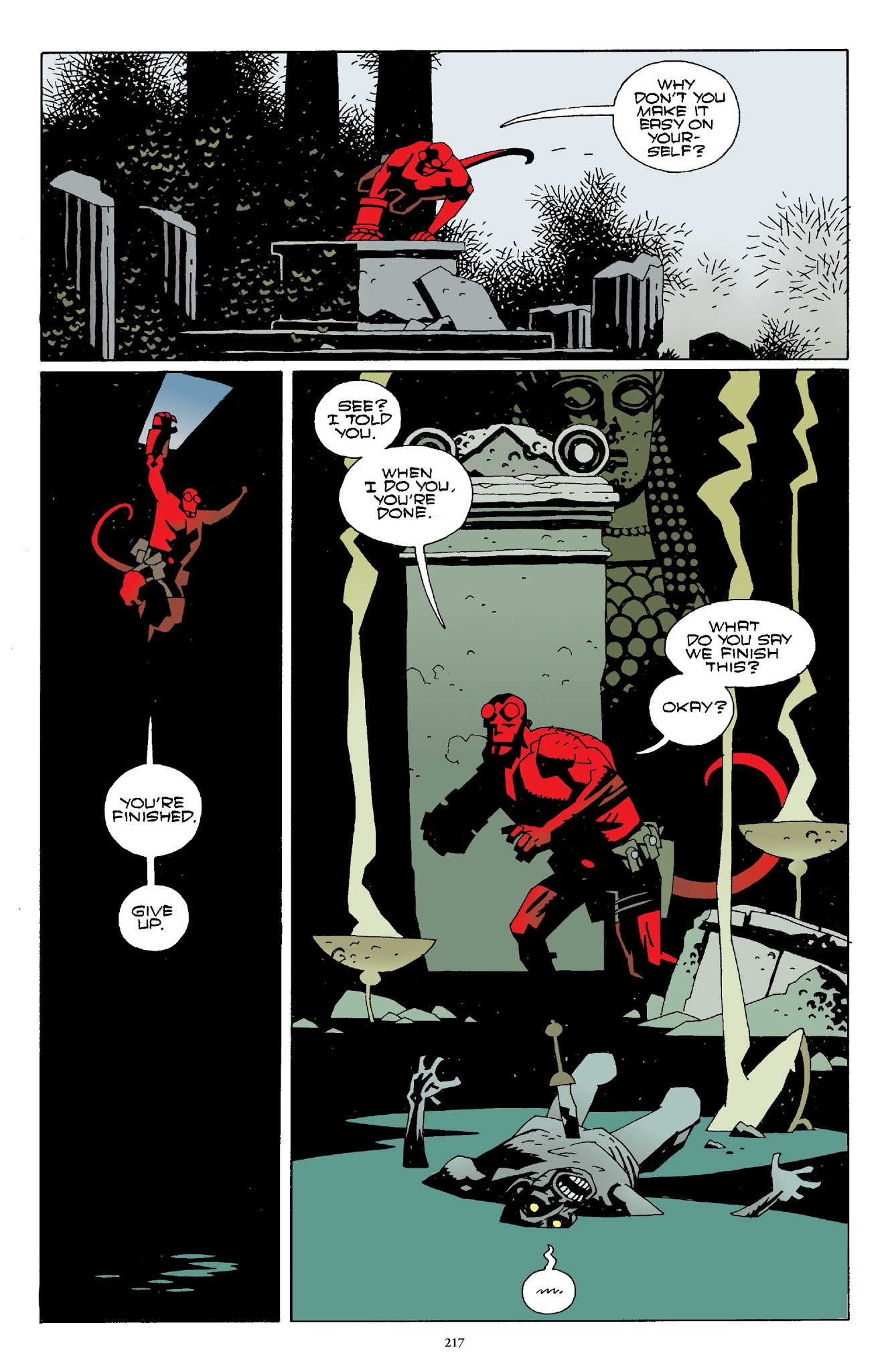 Read online Hellboy Omnibus comic -  Issue # TPB 1 (Part 3) - 18