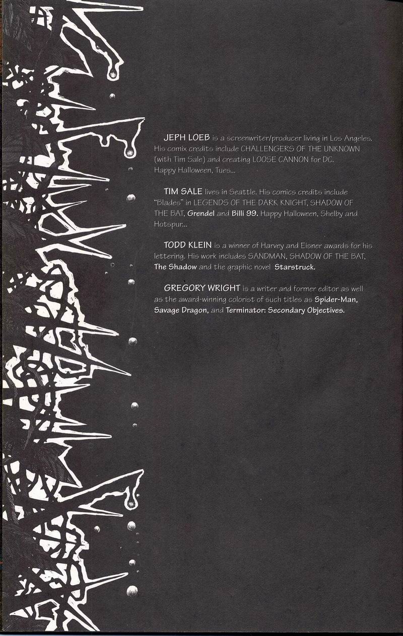 Read online Batman: Legends of the Dark Knight Halloween Special comic -  Issue # Choices - 87