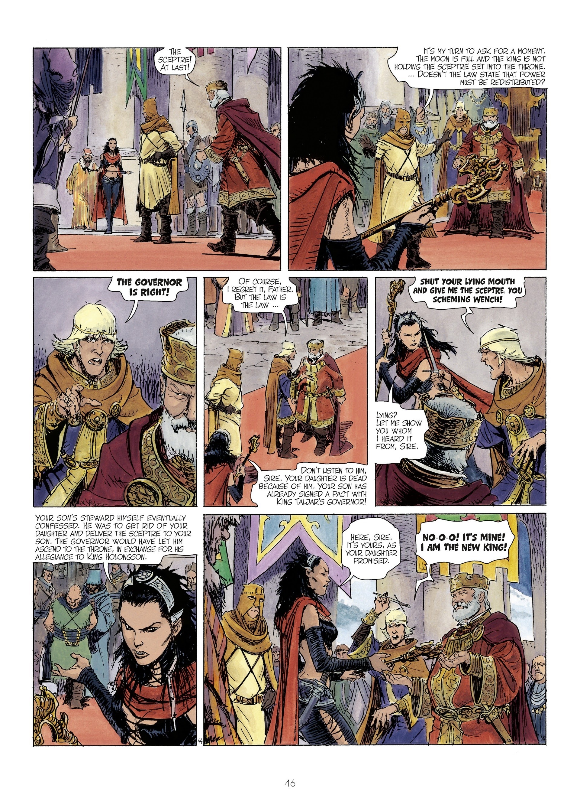 Read online The World of Thorgal: Kriss of Valnor: Worthy of a Queen comic -  Issue # Full - 48