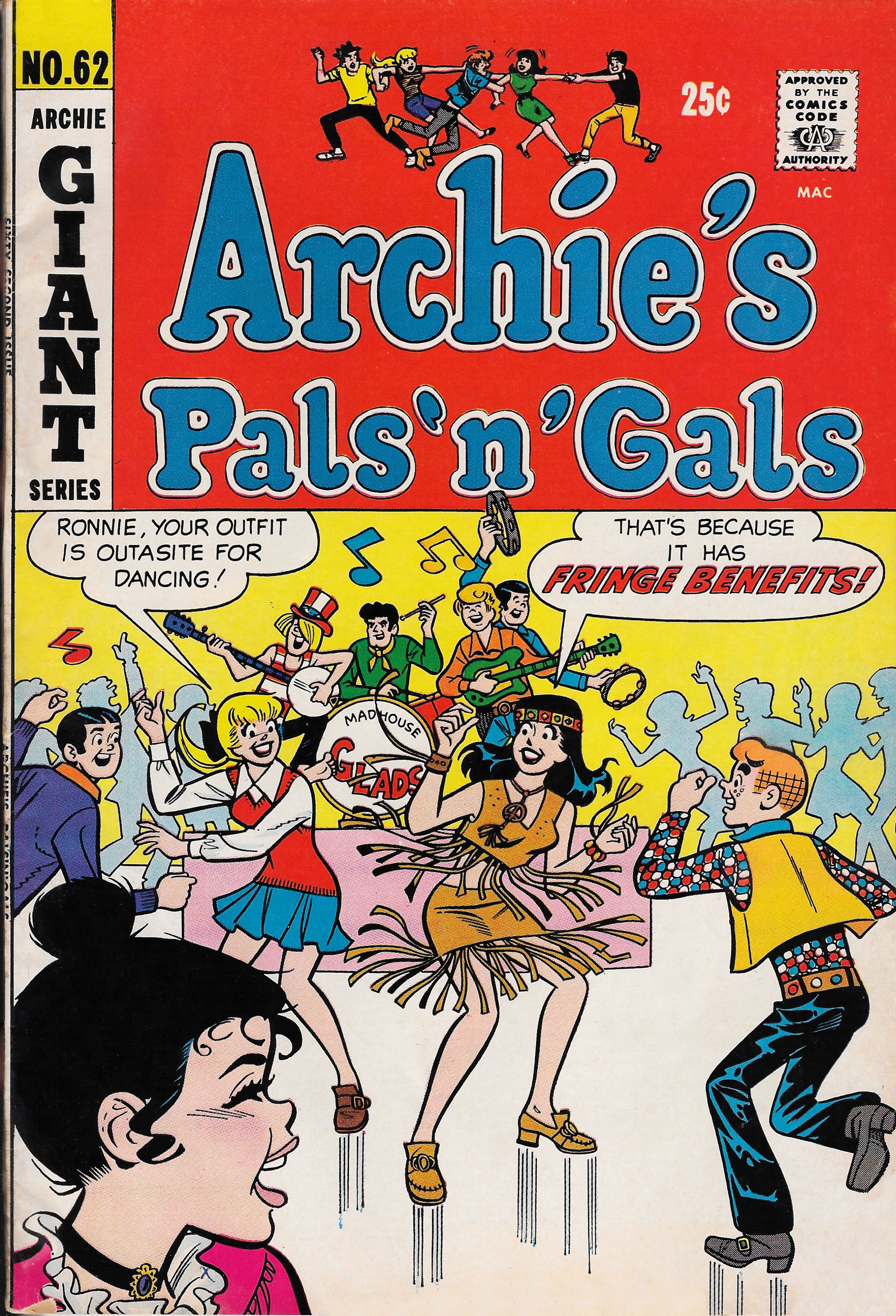 Read online Archie's Pals 'N' Gals (1952) comic -  Issue #62 - 1
