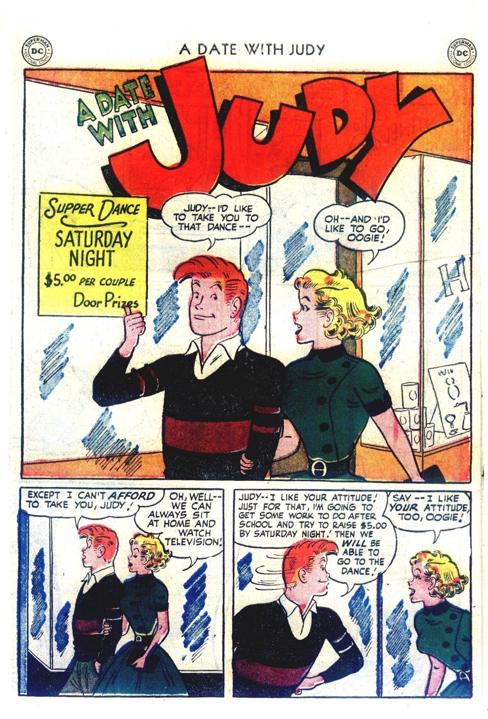 Read online A Date with Judy comic -  Issue #38 - 35