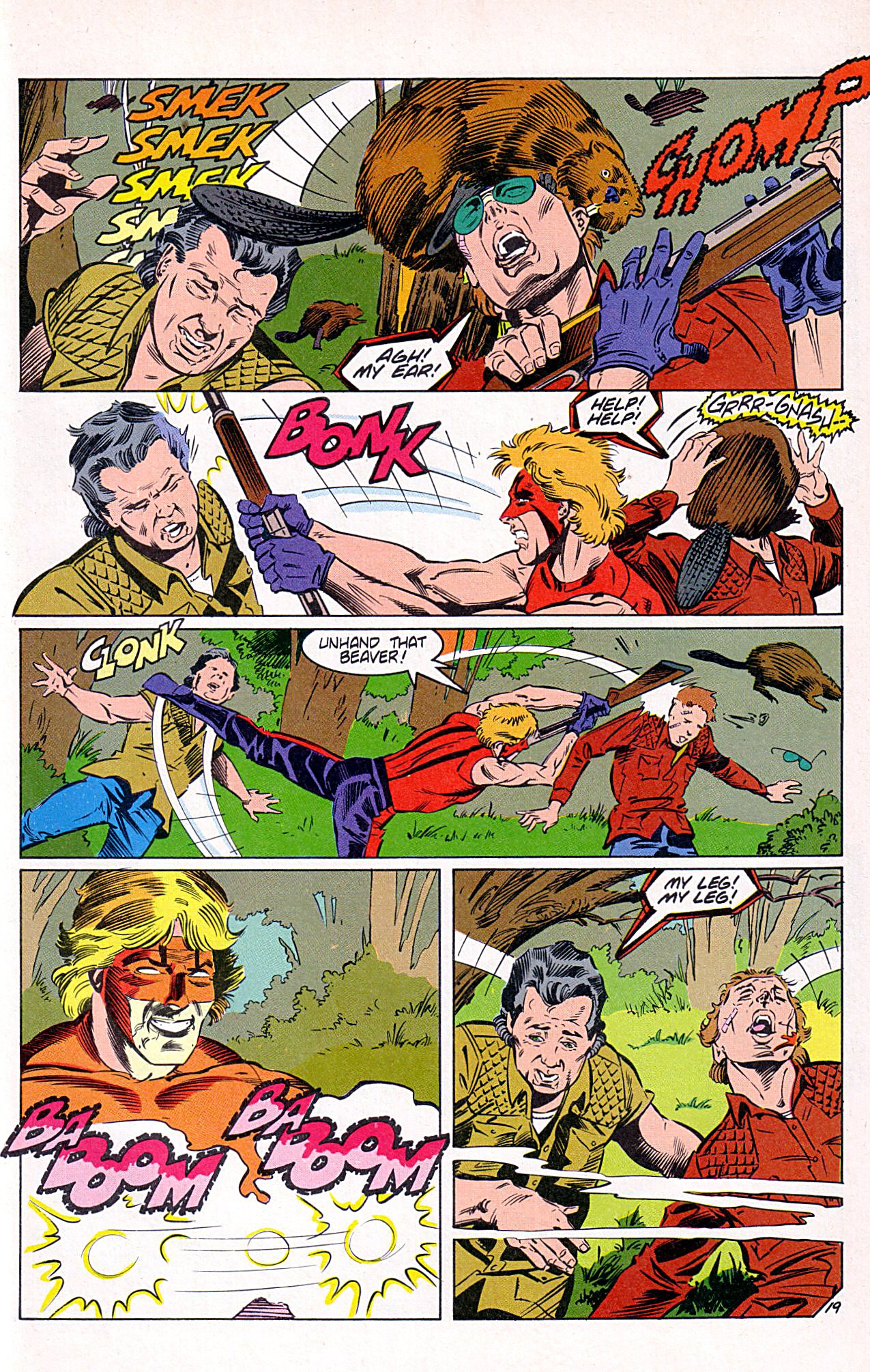 Read online The Badger comic -  Issue #18 - 20