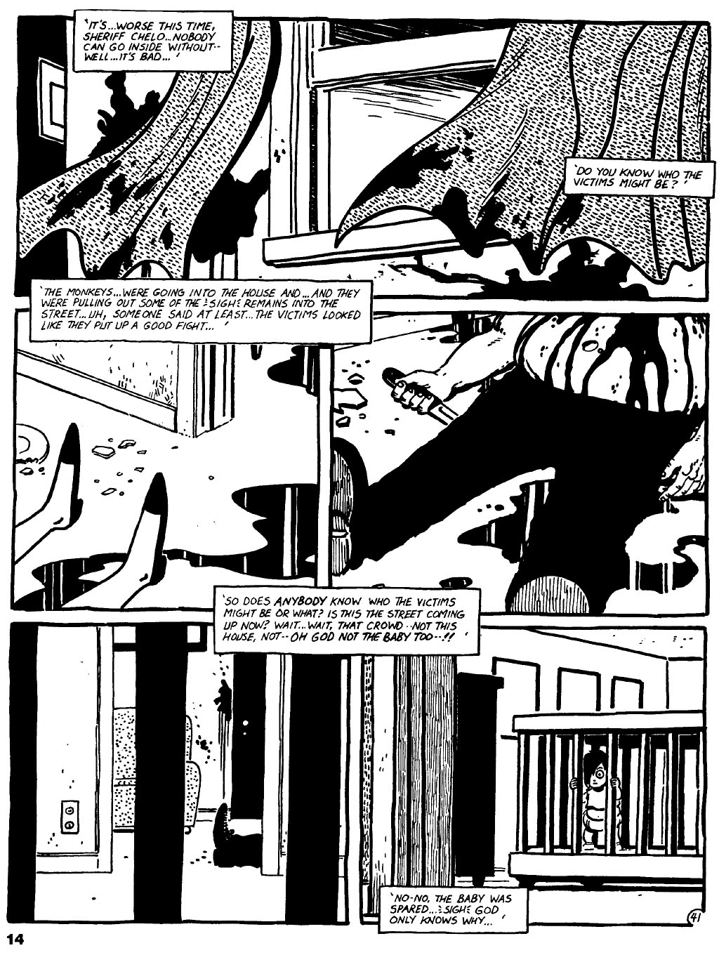 Read online Love and Rockets (1982) comic -  Issue #23 - 16