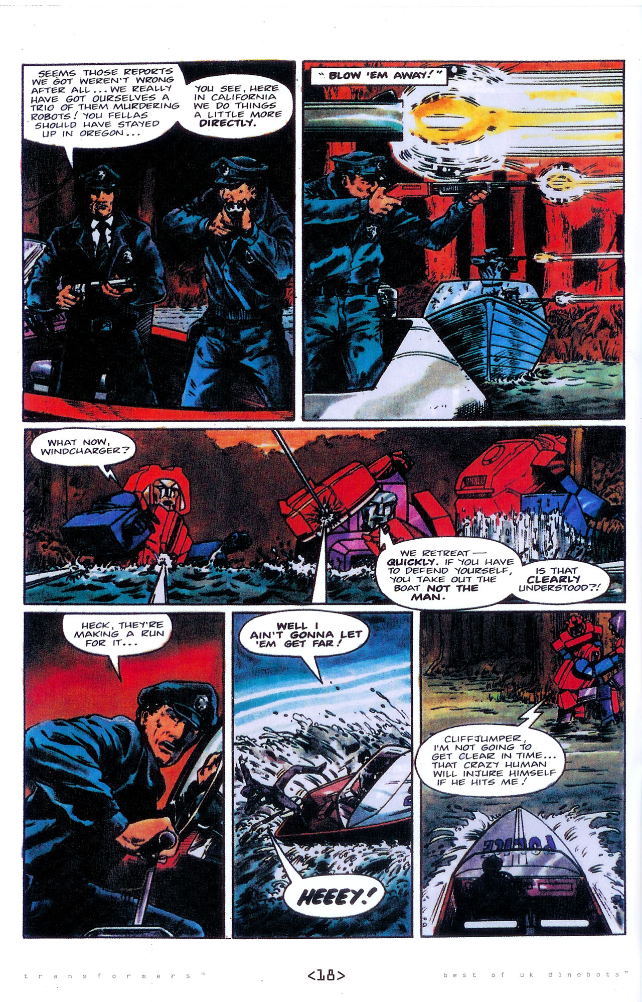 Read online The Transformers: Best of UK: Dinobots comic -  Issue #2 - 21