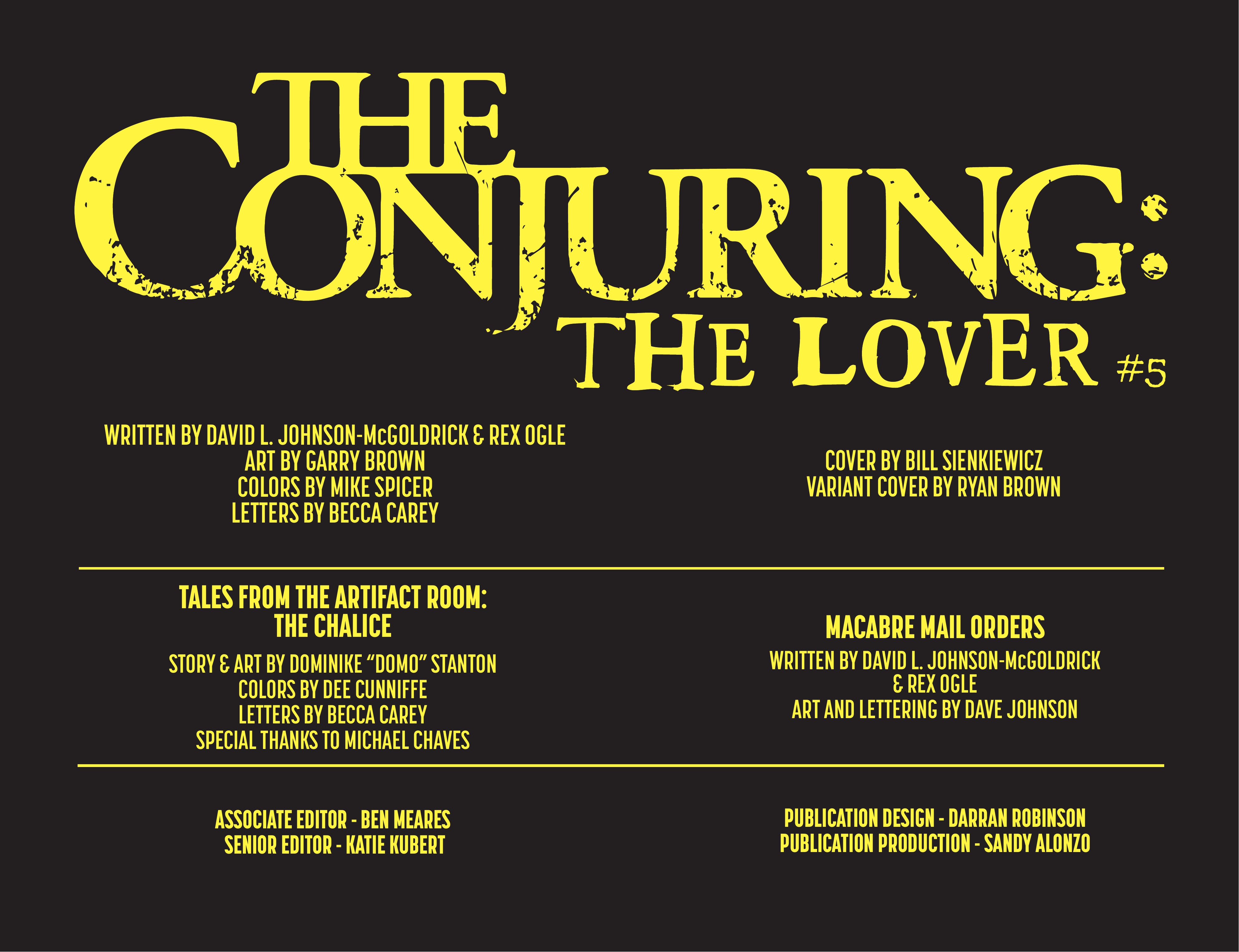Read online DC Horror Presents: The Conjuring: The Lover comic -  Issue #5 - 6