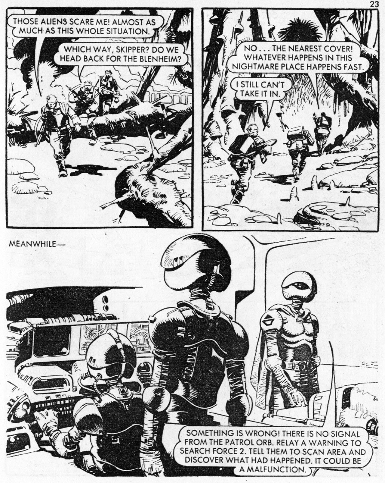 Read online Starblazer comic -  Issue #105 - 23
