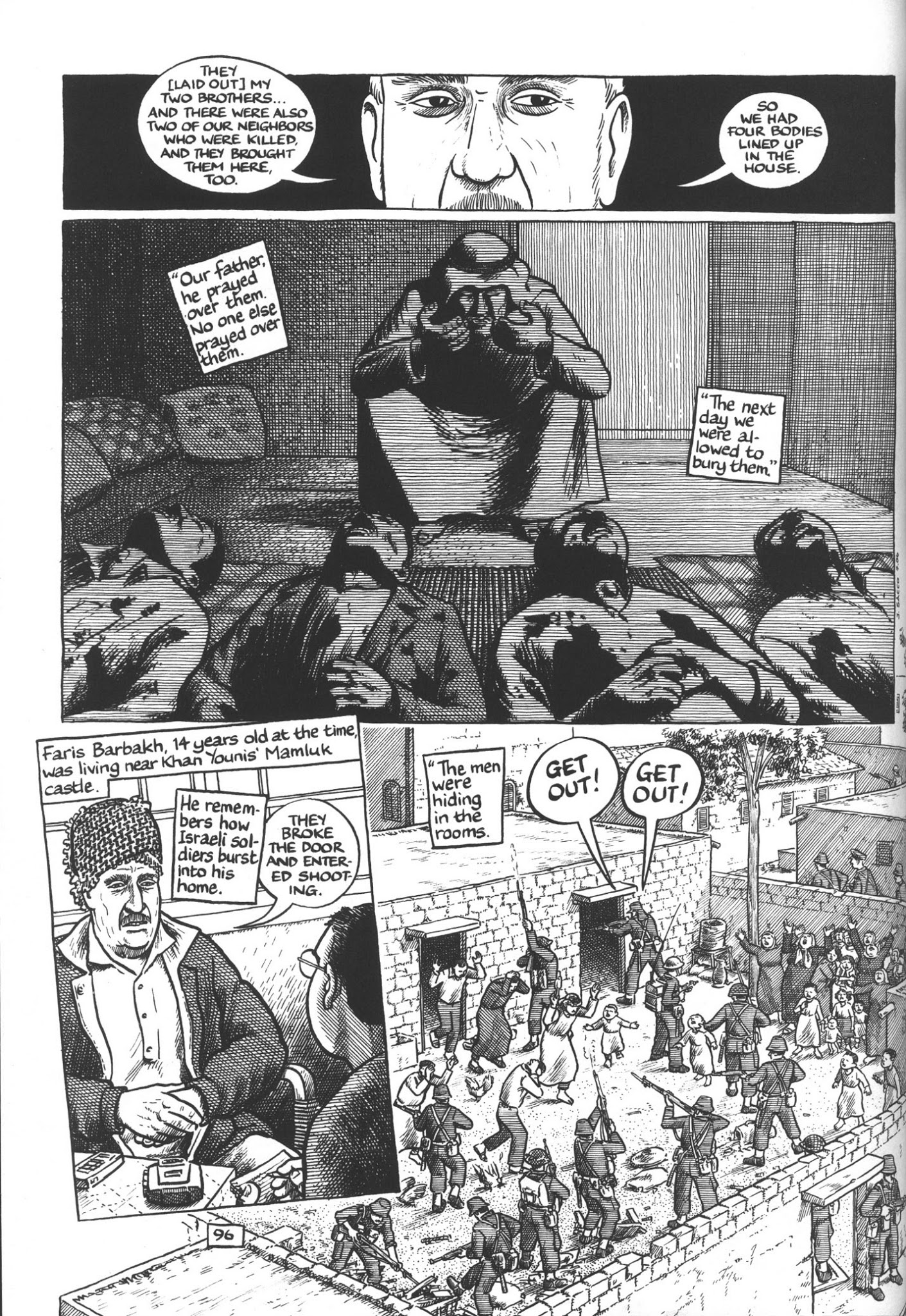 Read online Footnotes in Gaza comic -  Issue # TPB - 116