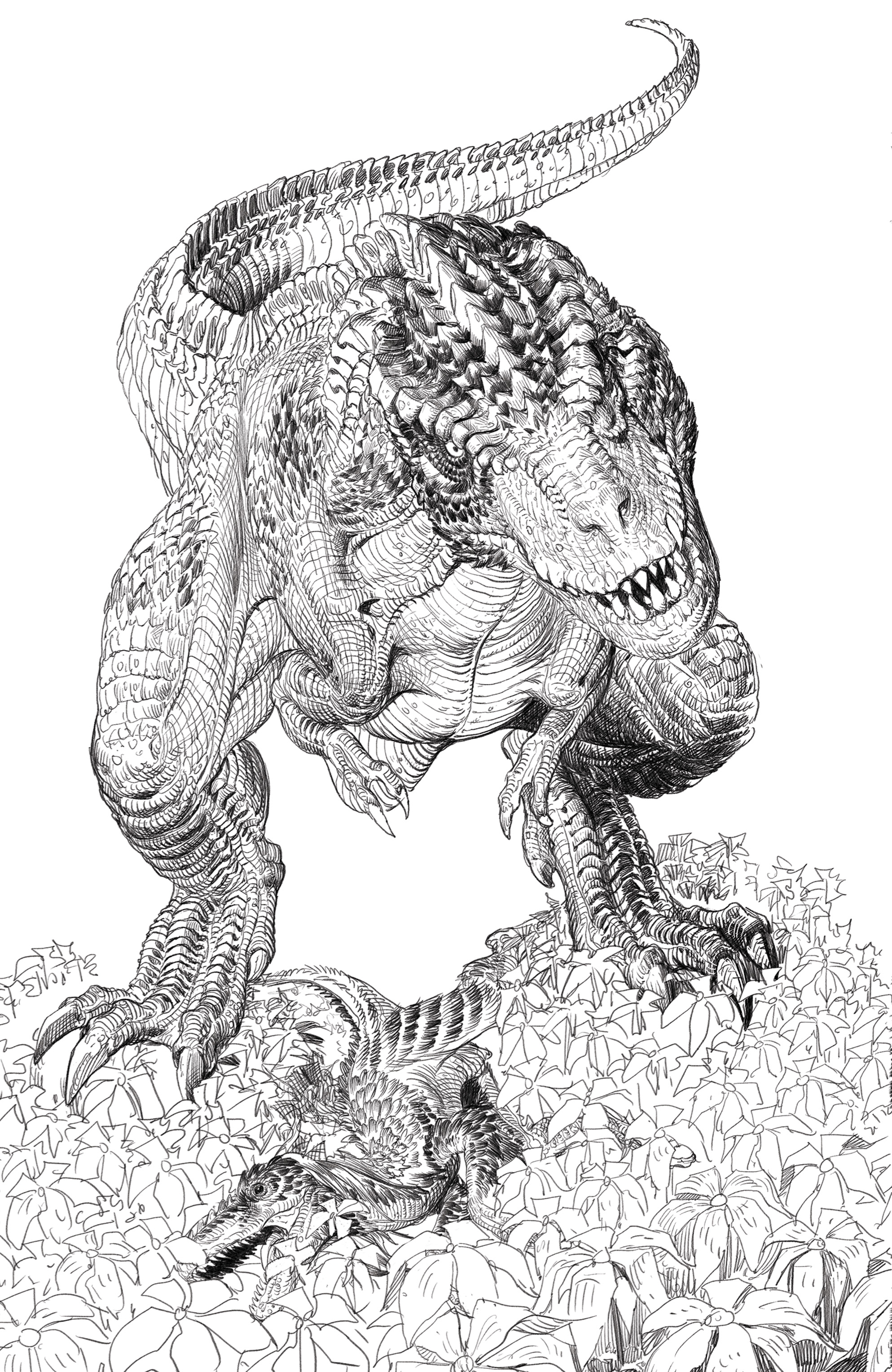 Read online Dinosaurs Vs. Aliens comic -  Issue # Full - 60