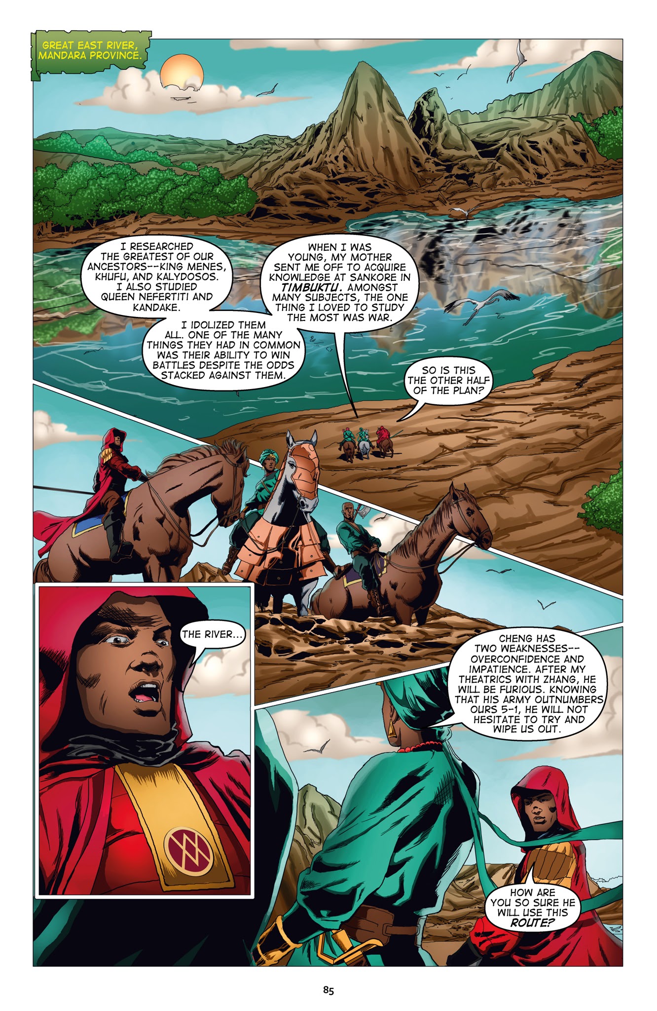 Read online Malika: Warrior Queen comic -  Issue # TPB 1 (Part 1) - 87