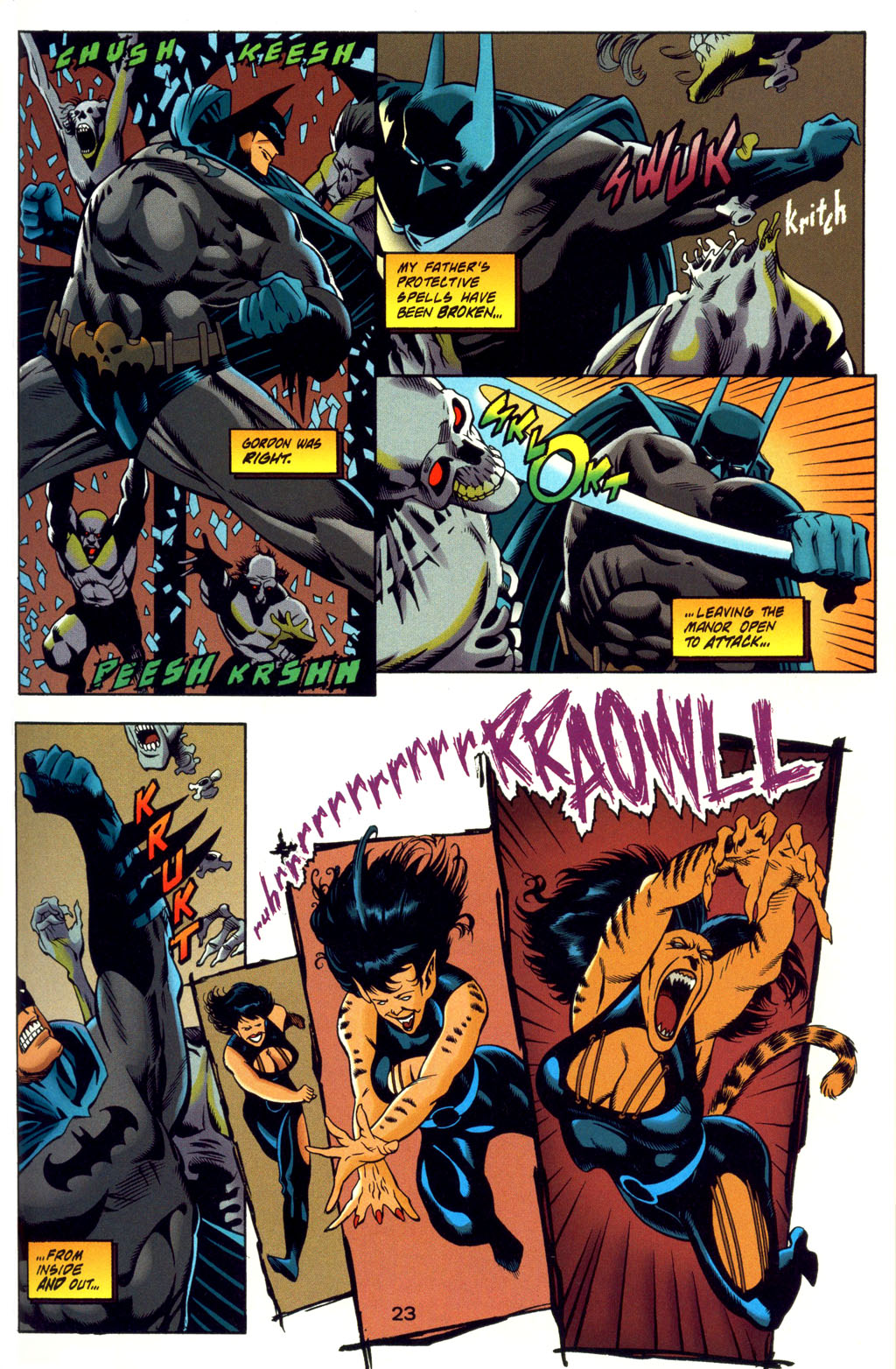 Read online Batman: Haunted Gotham comic -  Issue #4 - 23