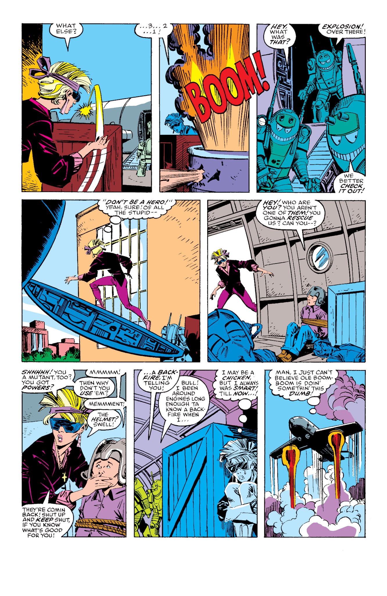 Read online X-Men: Fall of the Mutants comic -  Issue # TPB 2 (Part 2) - 54