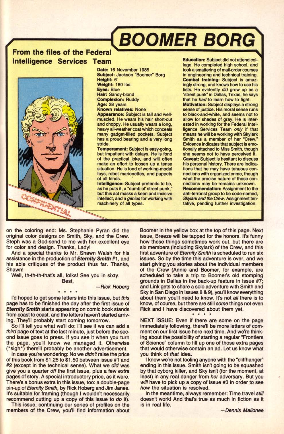 Read online Eternity Smith comic -  Issue #2 - 31