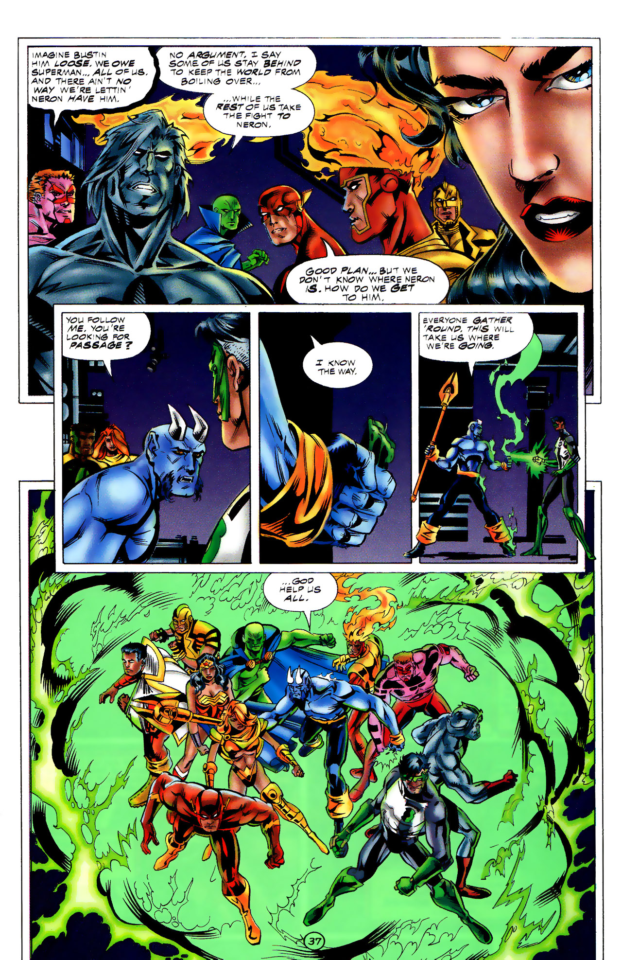 Read online Underworld Unleashed comic -  Issue #2 - 37