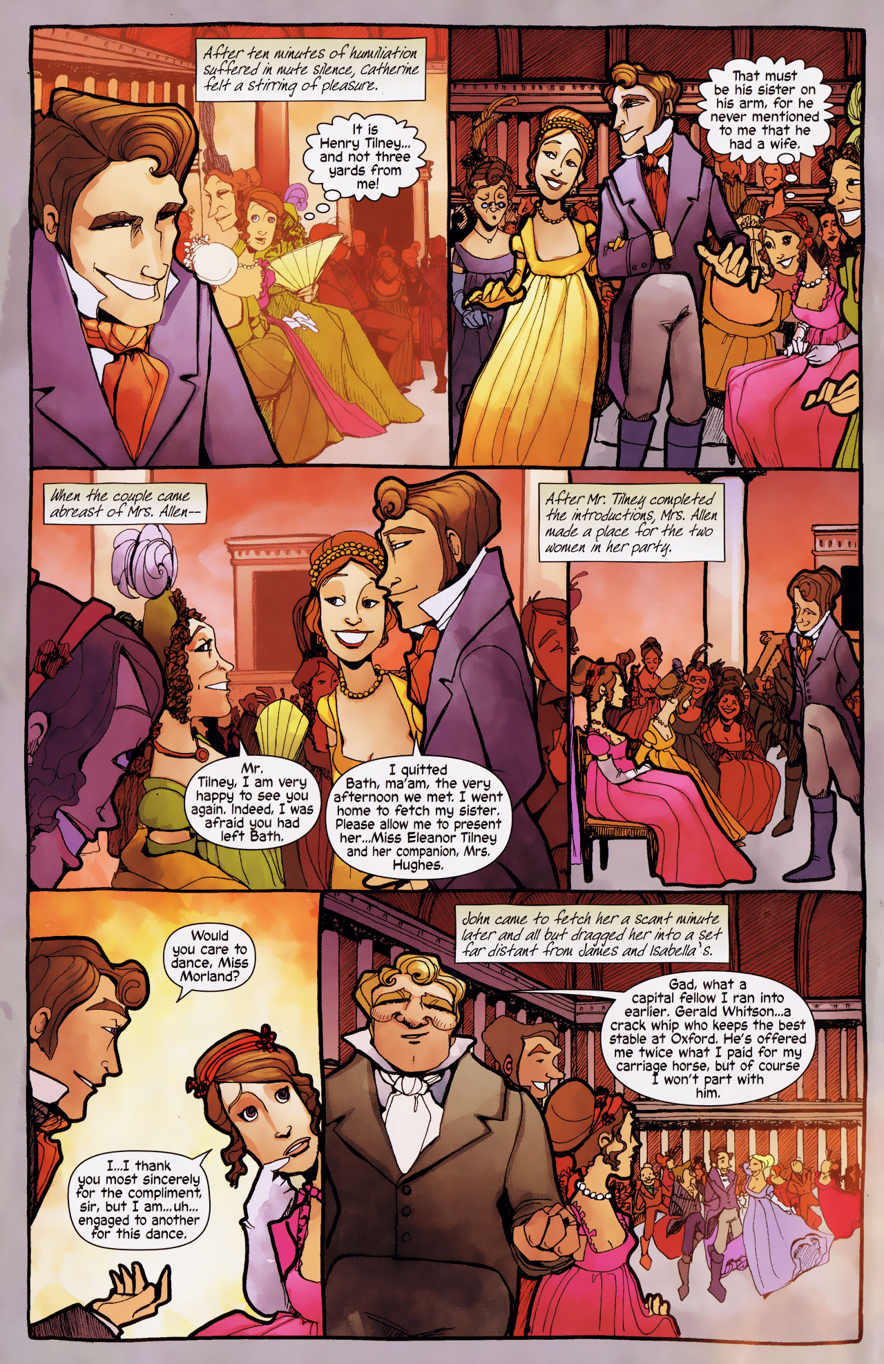 Read online Northanger Abbey comic -  Issue #1 - 18