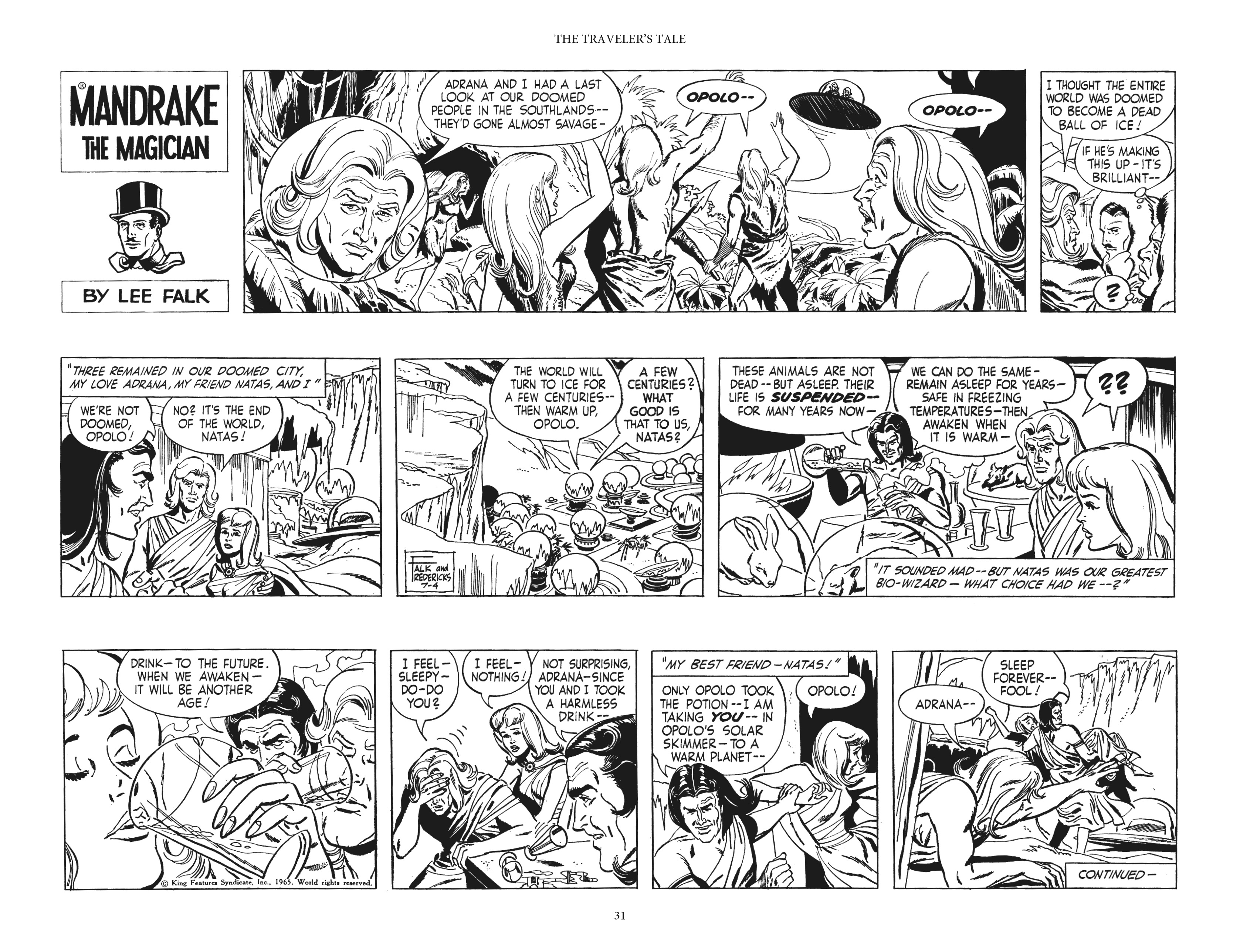 Read online Mandrake the Magician: The Fred Fredricks Sundays comic -  Issue # TPB (Part 1) - 32