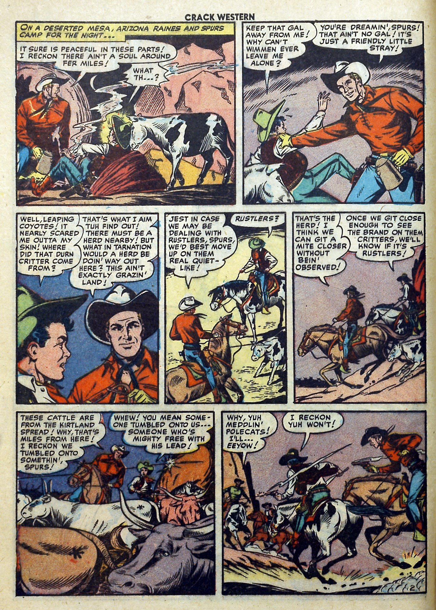Read online Crack Western comic -  Issue #79 - 4