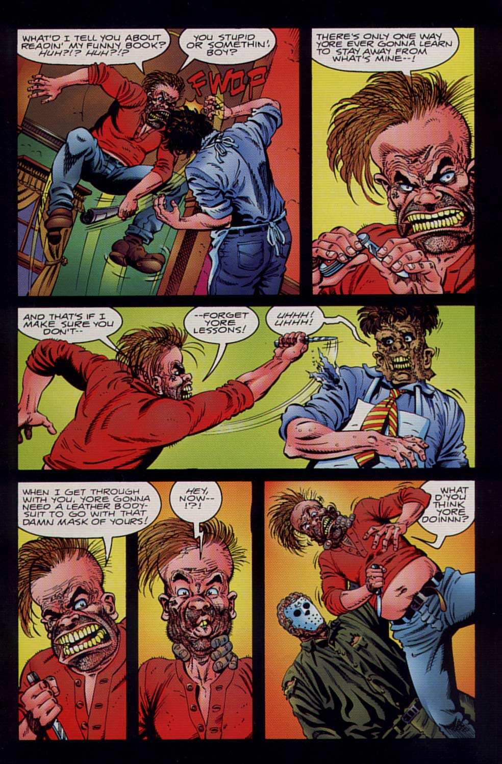 Read online Jason vs Leatherface comic -  Issue #3 - 4