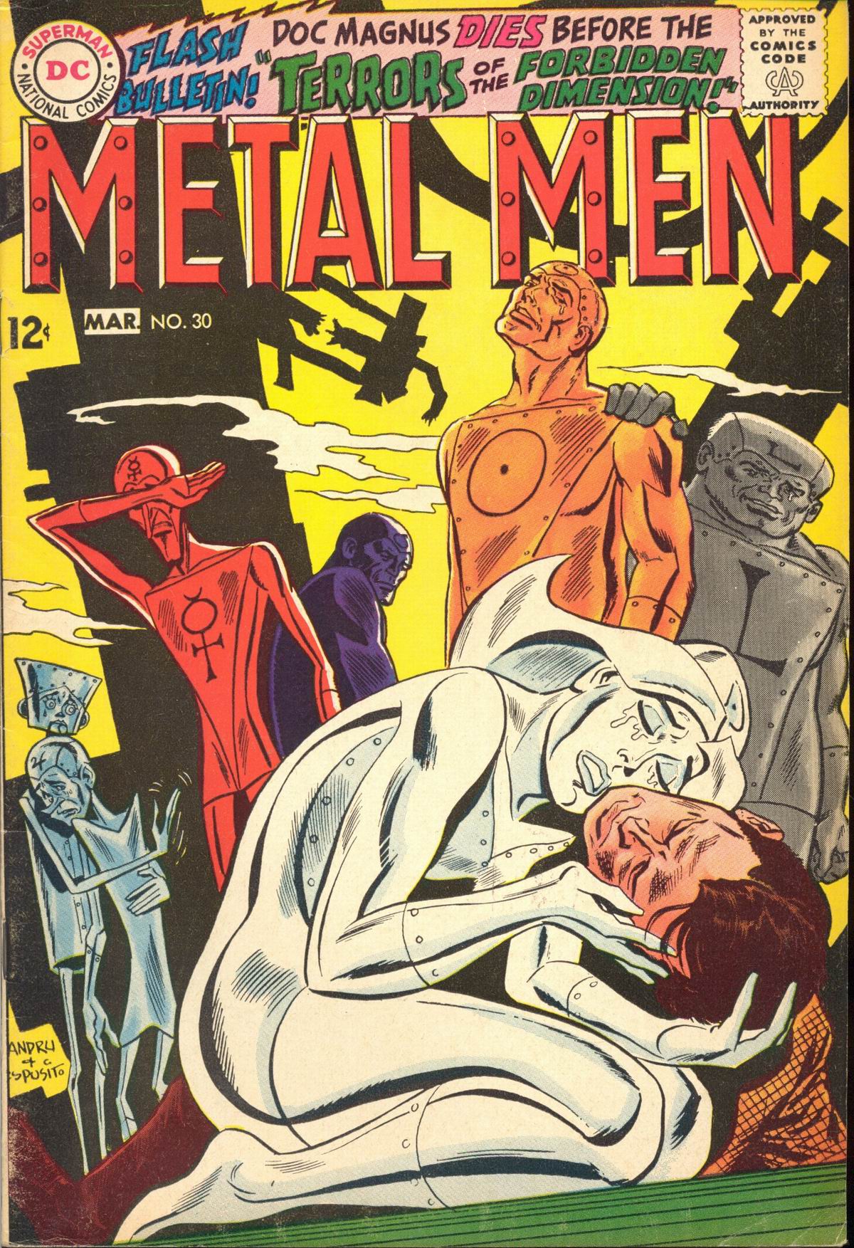 Metal Men (1963) Issue #30 #30 - English 1