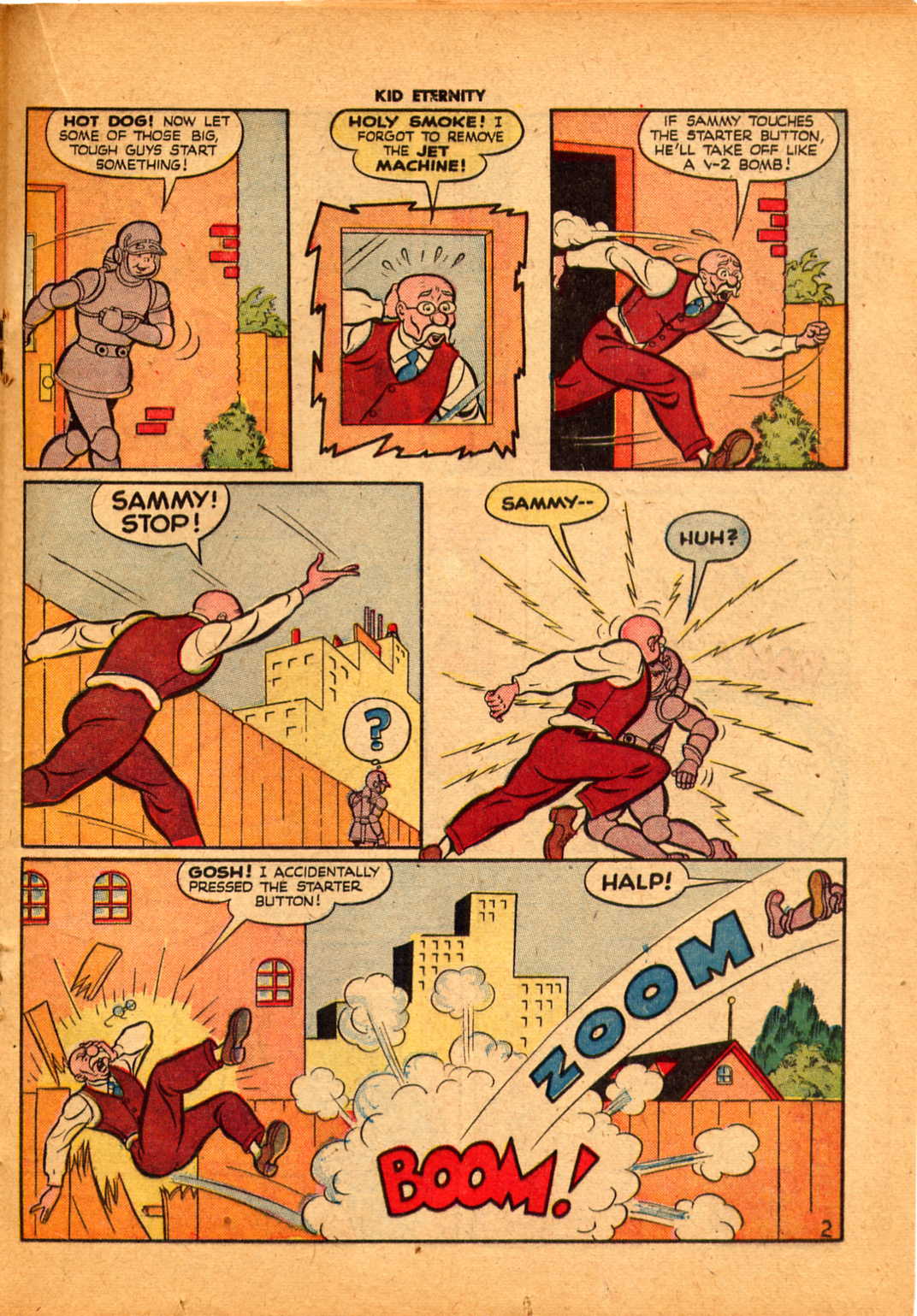 Read online Kid Eternity (1946) comic -  Issue #6 - 27