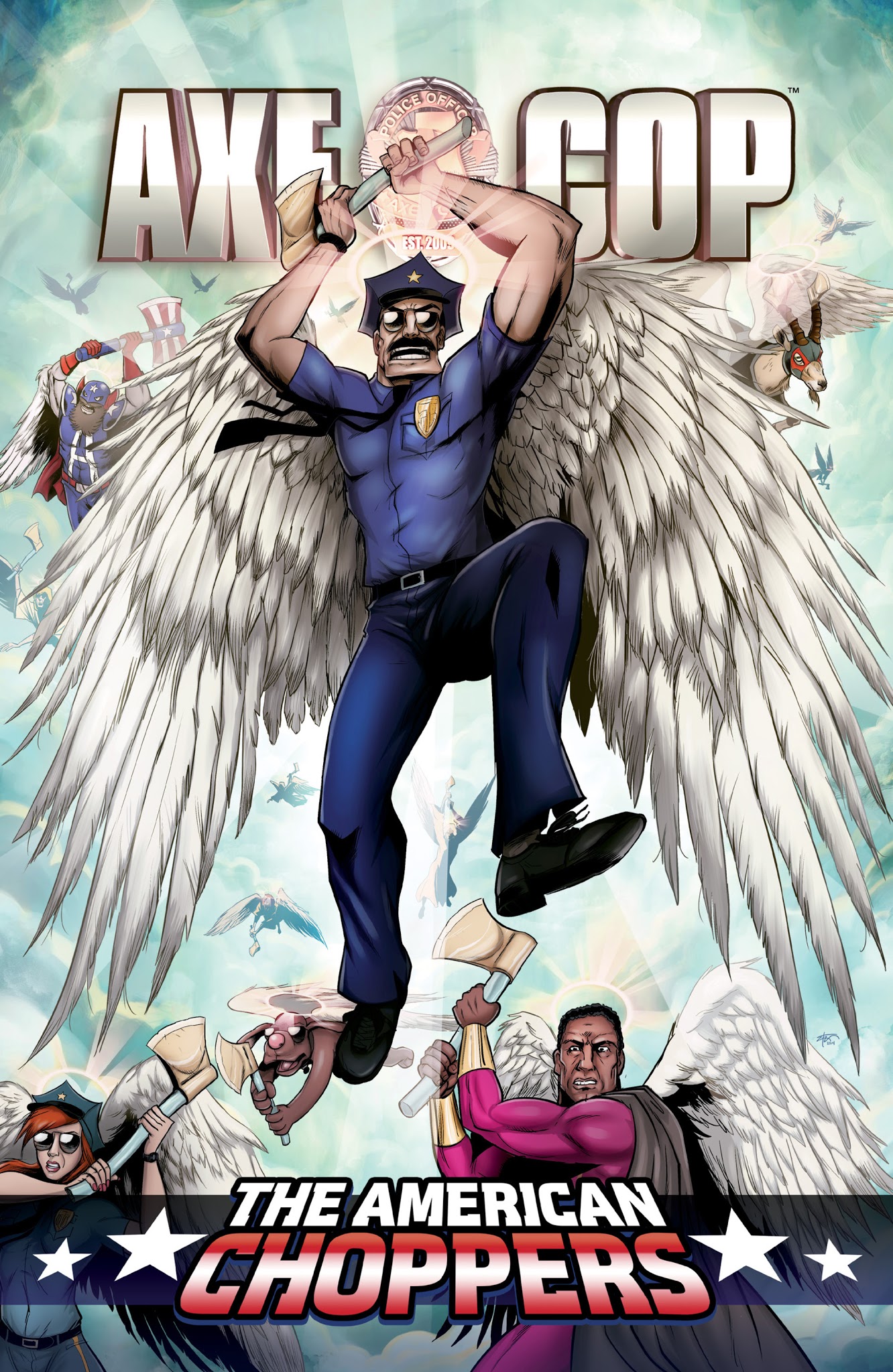 Read online Axe Cop comic -  Issue # TPB 6 - 52