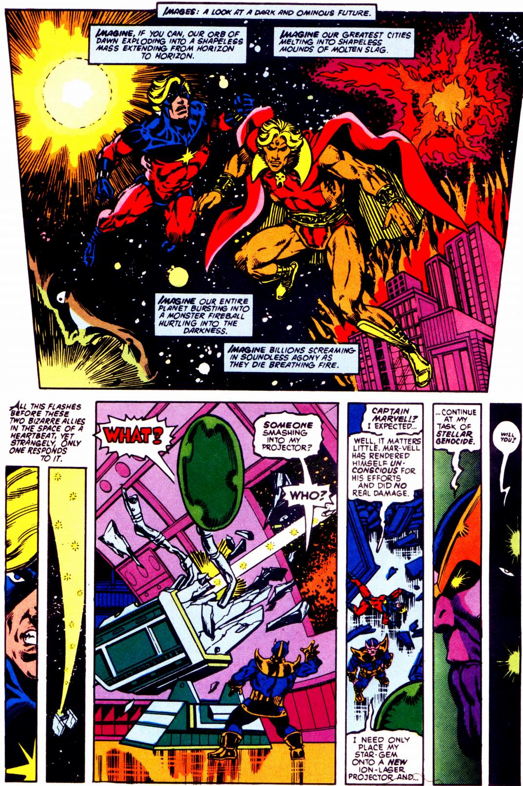 Read online Warlock (1982) comic -  Issue #6 - 9