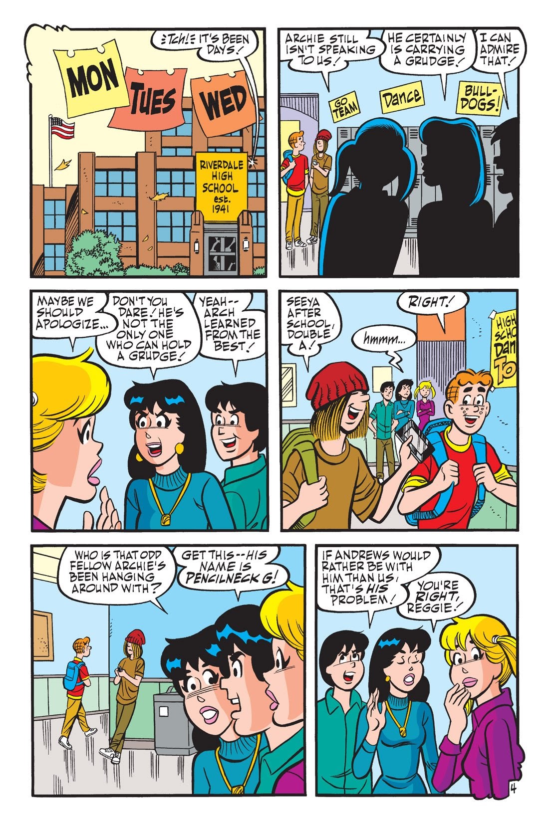 Read online Archie Freshman Year comic -  Issue # TPB 2 - 104