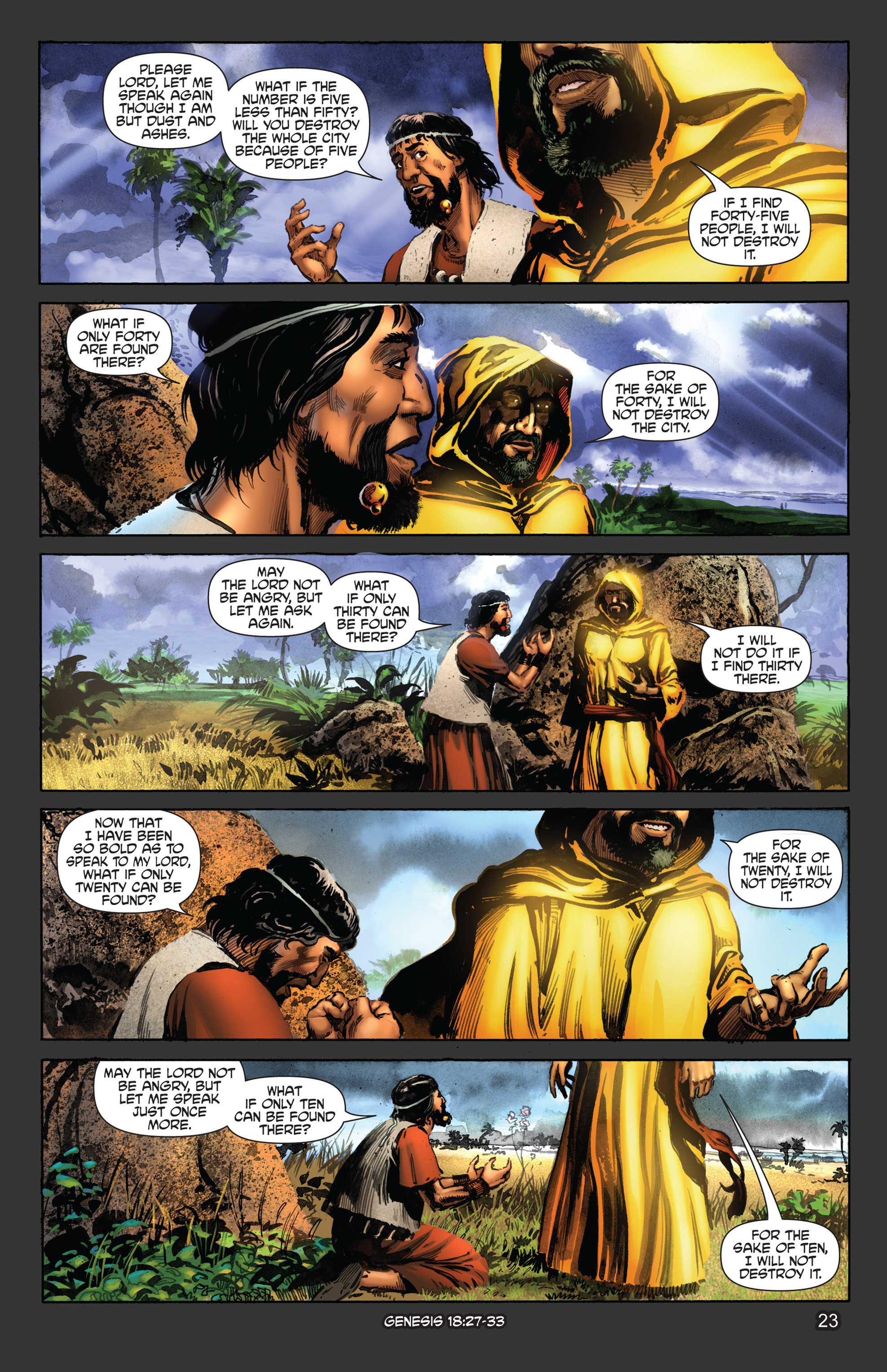 Read online The Kingstone Bible comic -  Issue #2 - 28