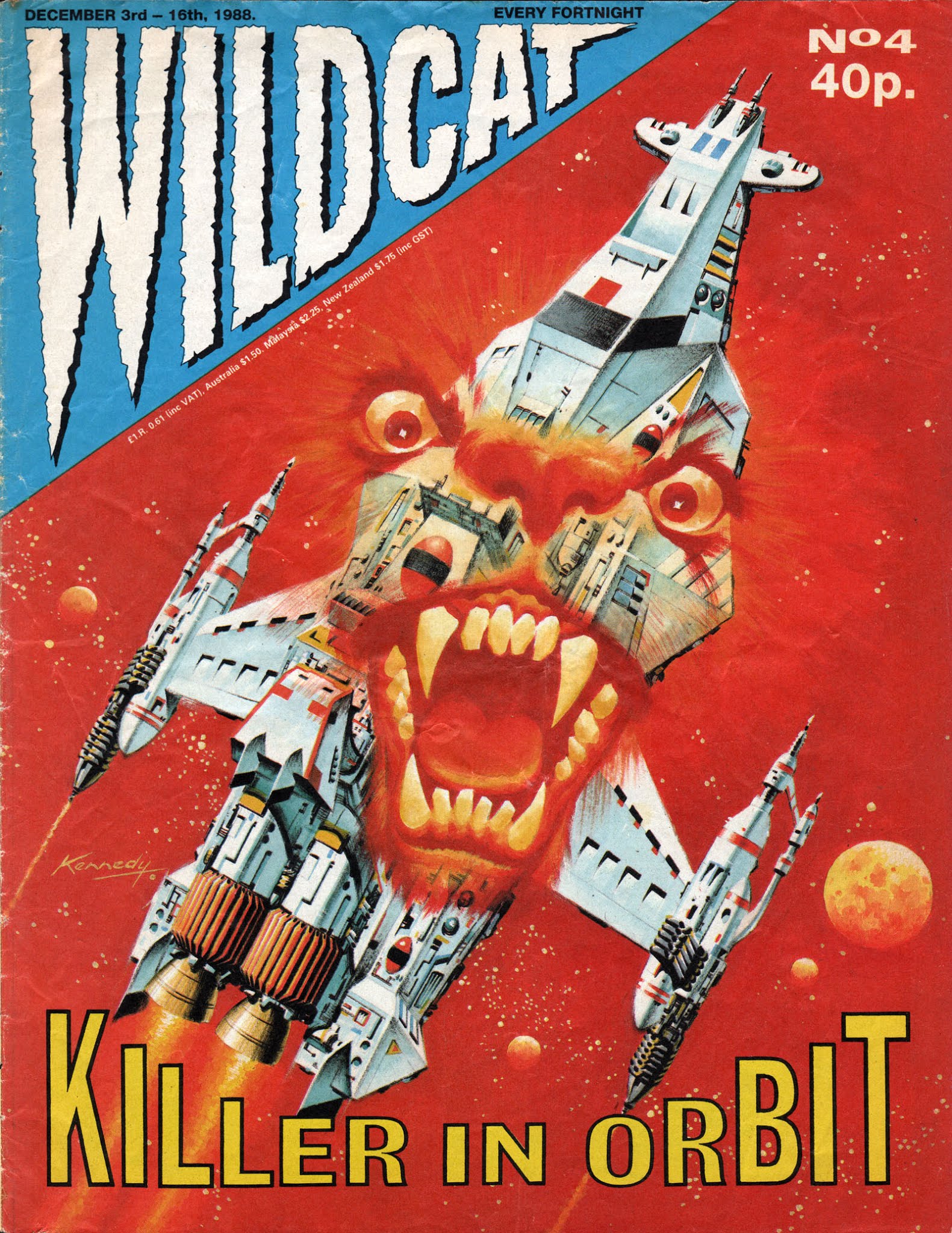 Read online Wildcat comic -  Issue #4 - 1