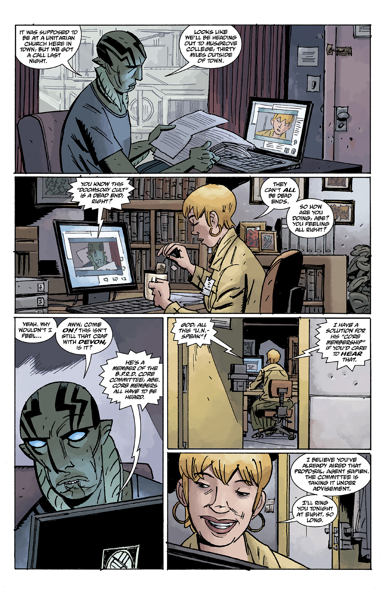 Read online B.P.R.D.: Hell on Earth - New World comic -  Issue #1 - 8