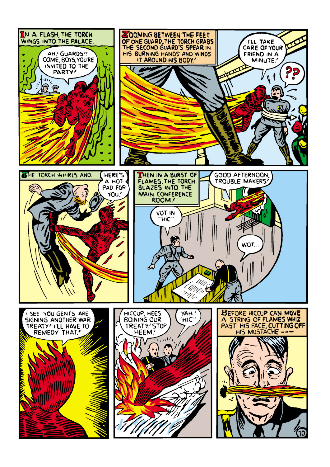 Read online The Human Torch (1940) comic -  Issue #3 - 34