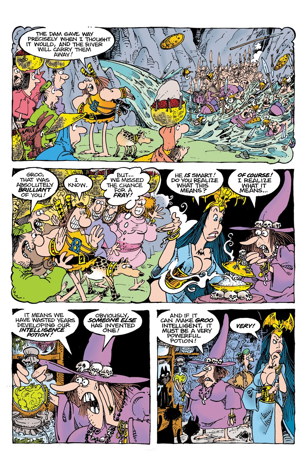 Read online Sergio Aragonés' Groo: The Most Intelligent Man In The World comic -  Issue # TPB - 38